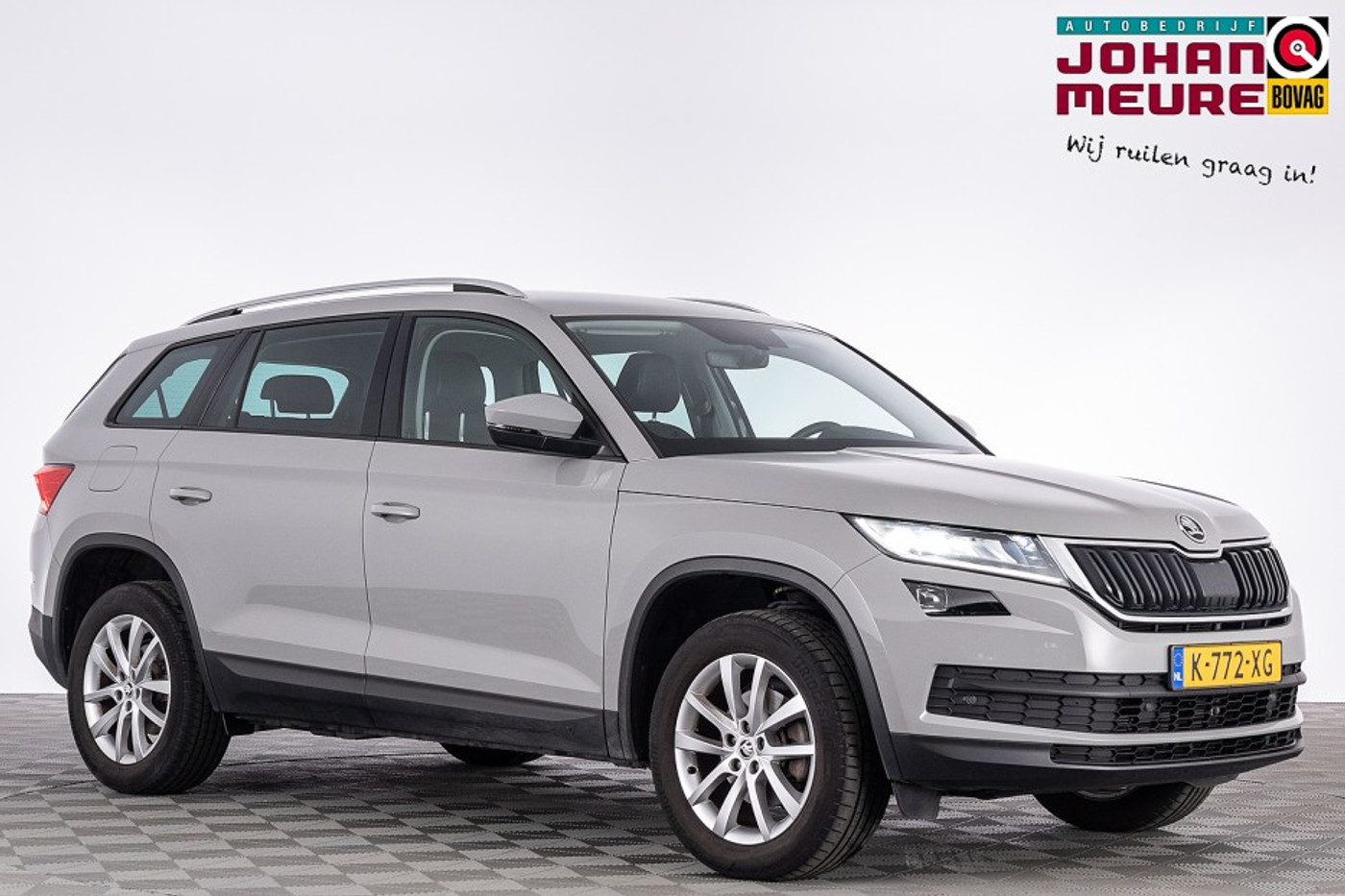 Skoda Kodiaq 1.5 TSI Business Edition 7-PERSOONS ✅ 1e Eigenaar 2021 - voorkant