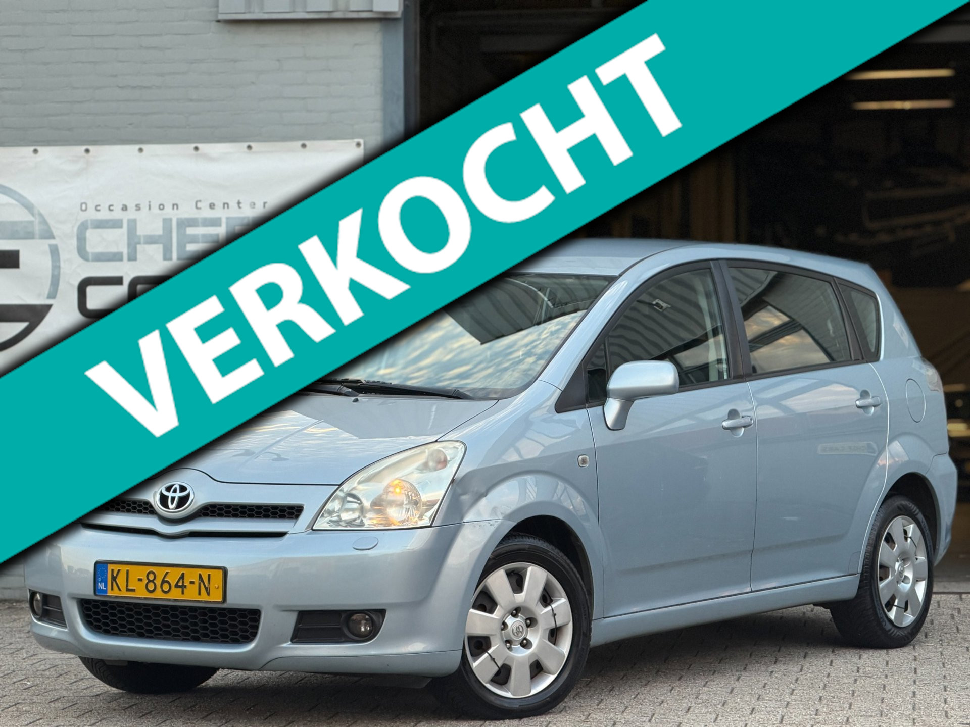 Toyota Toyota Corolla Verso 1.8|AUTOMAAT|7PERSOONS|NAVI|AIRCO|CRUISE|DEALERONDERHOUDEN! 2006 - voorkant