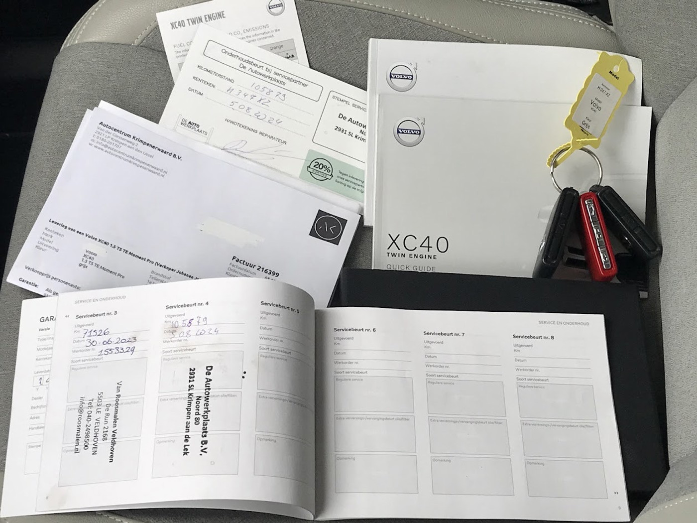 Foto van Volvo XC40 T5 Twin Engine