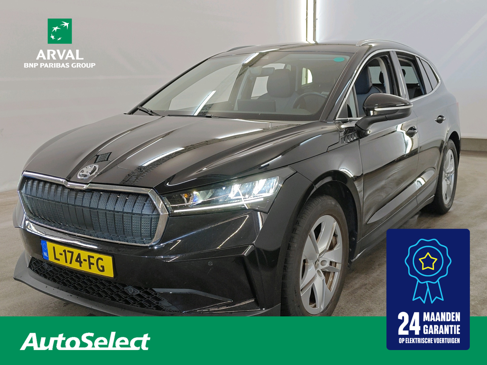 Skoda Enyaq 80 80 204pk | SOH 93% | Assistentie | Comfort | ACC | Keyless | Elektrisch bestuurdersstoel met geheugen | 125kW laden 2021 - voorkant