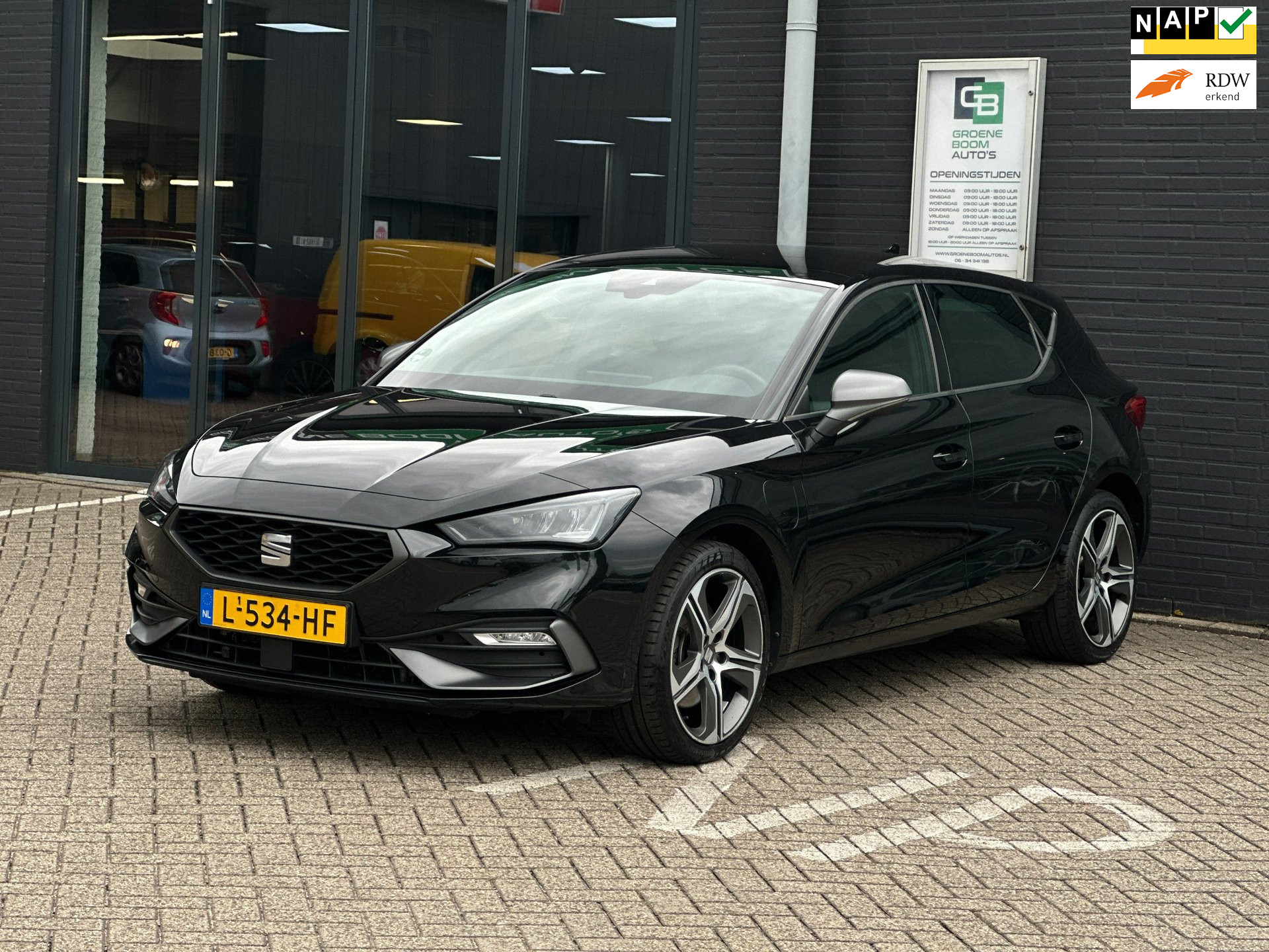 Seat Leon 1.4 TSI eHybrid PHEV FR/2de EG/NAVI?CAMERA/CARPLAY 2021 - voorkant