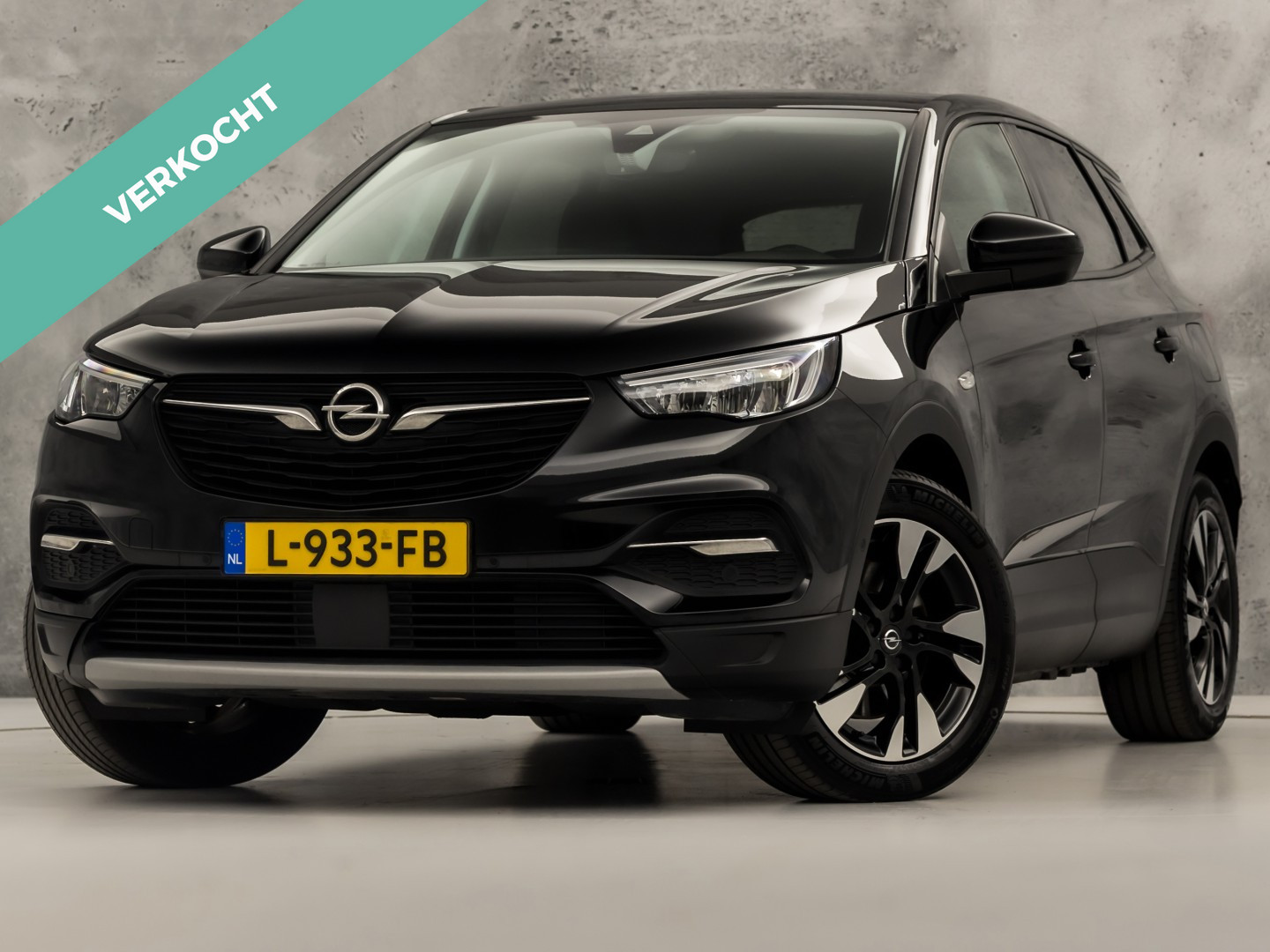 Opel Grandland X 1.6 Turbo Hybrid Elegance 2021 - voorkant