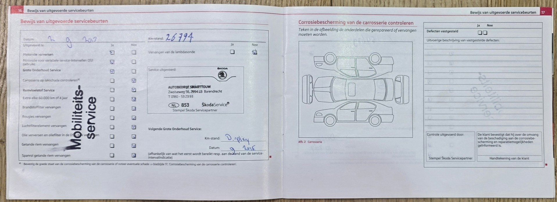 Foto van Skoda Octavia