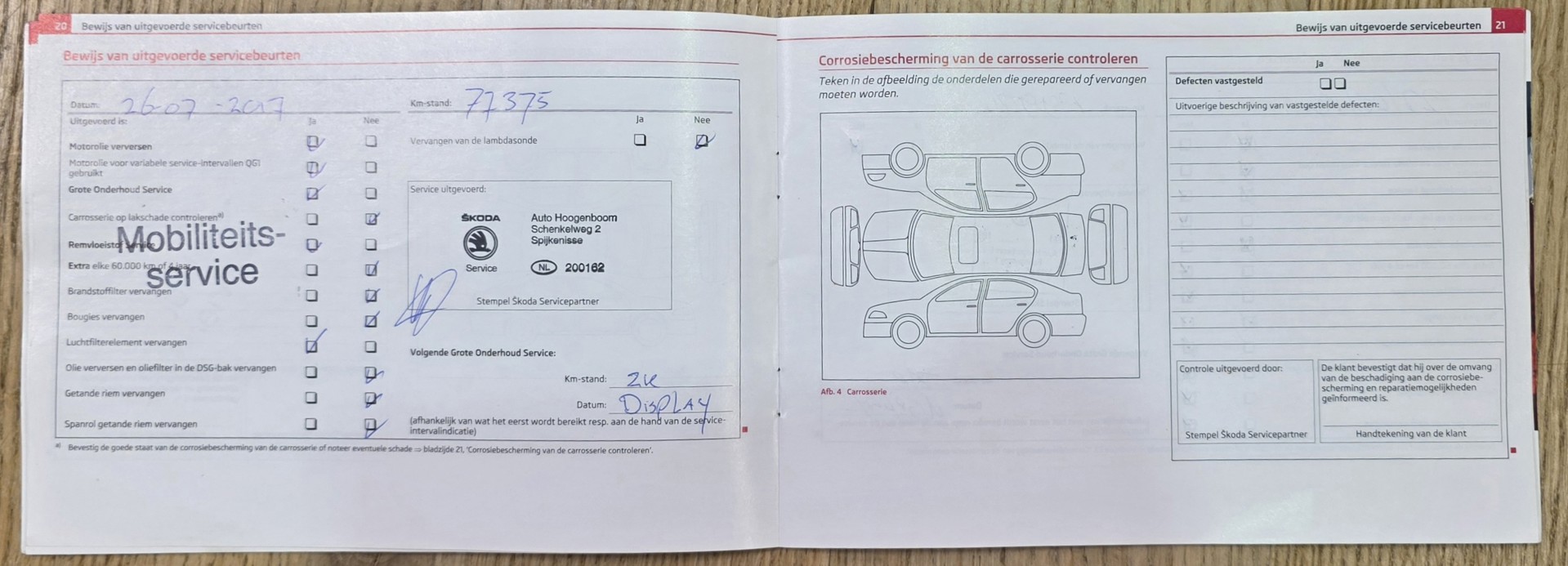 Foto van Skoda Octavia