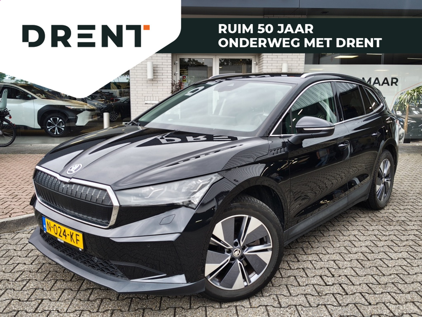 Skoda Enyaq 80 80 | Adaptieve Cruise | Trekhaak | Stoel-Stuurverwarming | Warmtepomp 2021 - voorkant