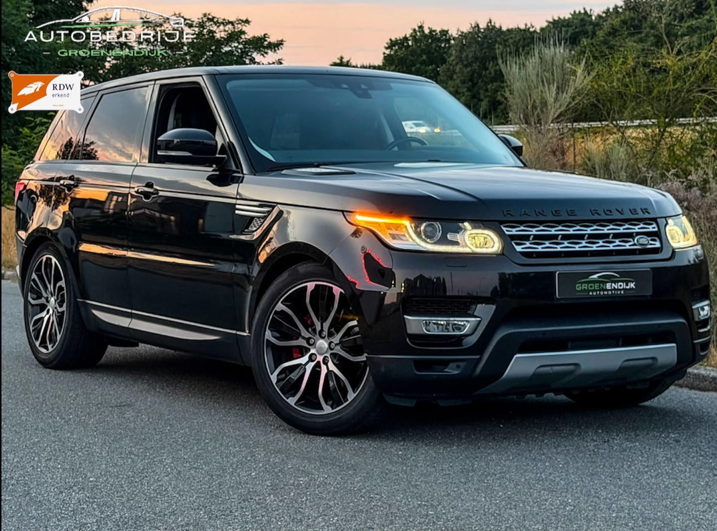 Land Rover Range Rover Sport 2.0 SD4 HSE AIRCO LUCHT LED-XENON PDC CAM NWE KETTING 2017 - voorkant