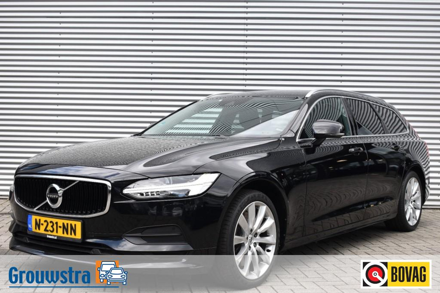 Volvo V90 2.0 T4 / ADAP. CRUISE / STOEL VERW V+A + STW / WEGKLAP TREKH. 2018 - voorkant