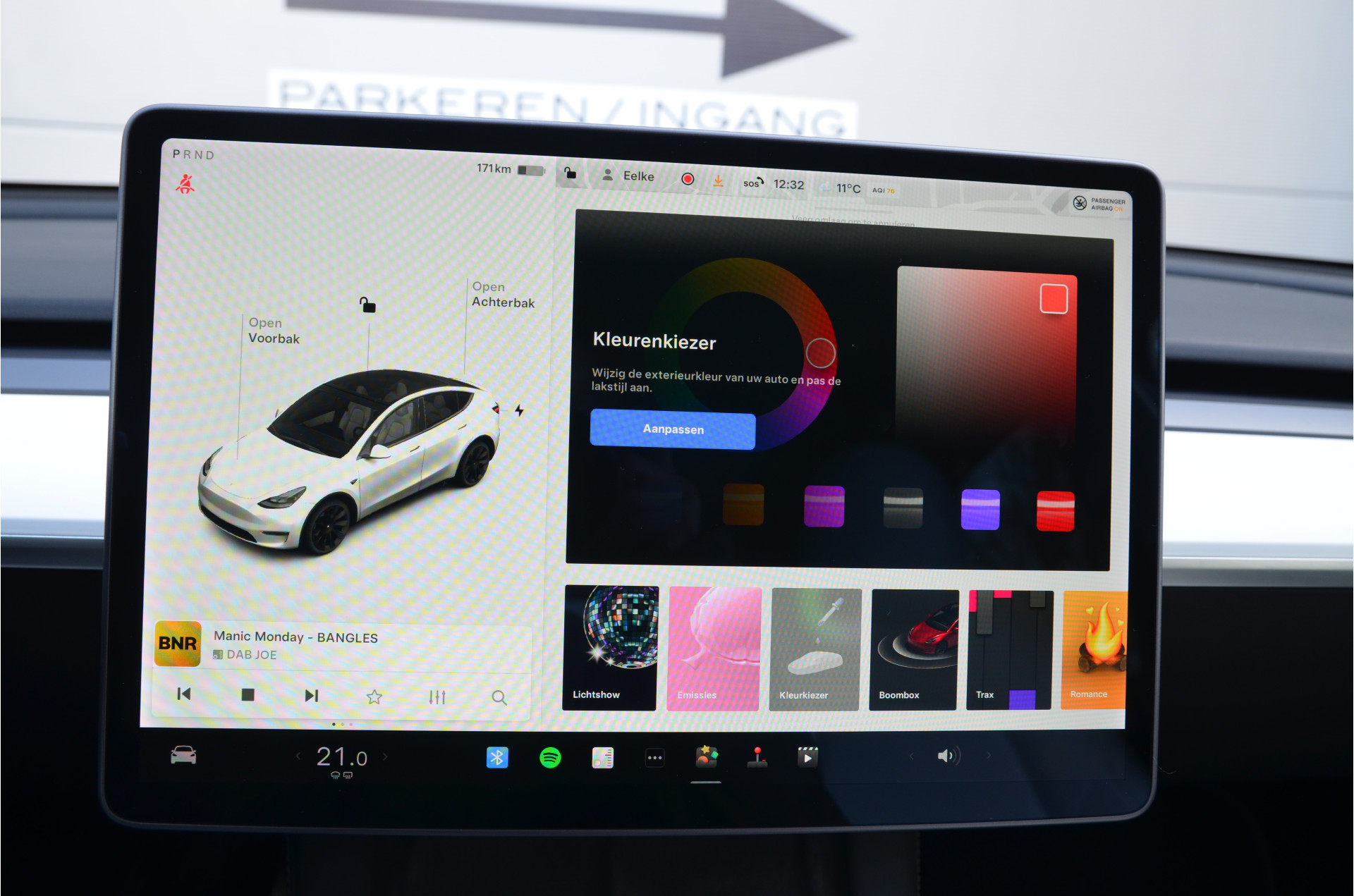 Foto van Tesla Model Y