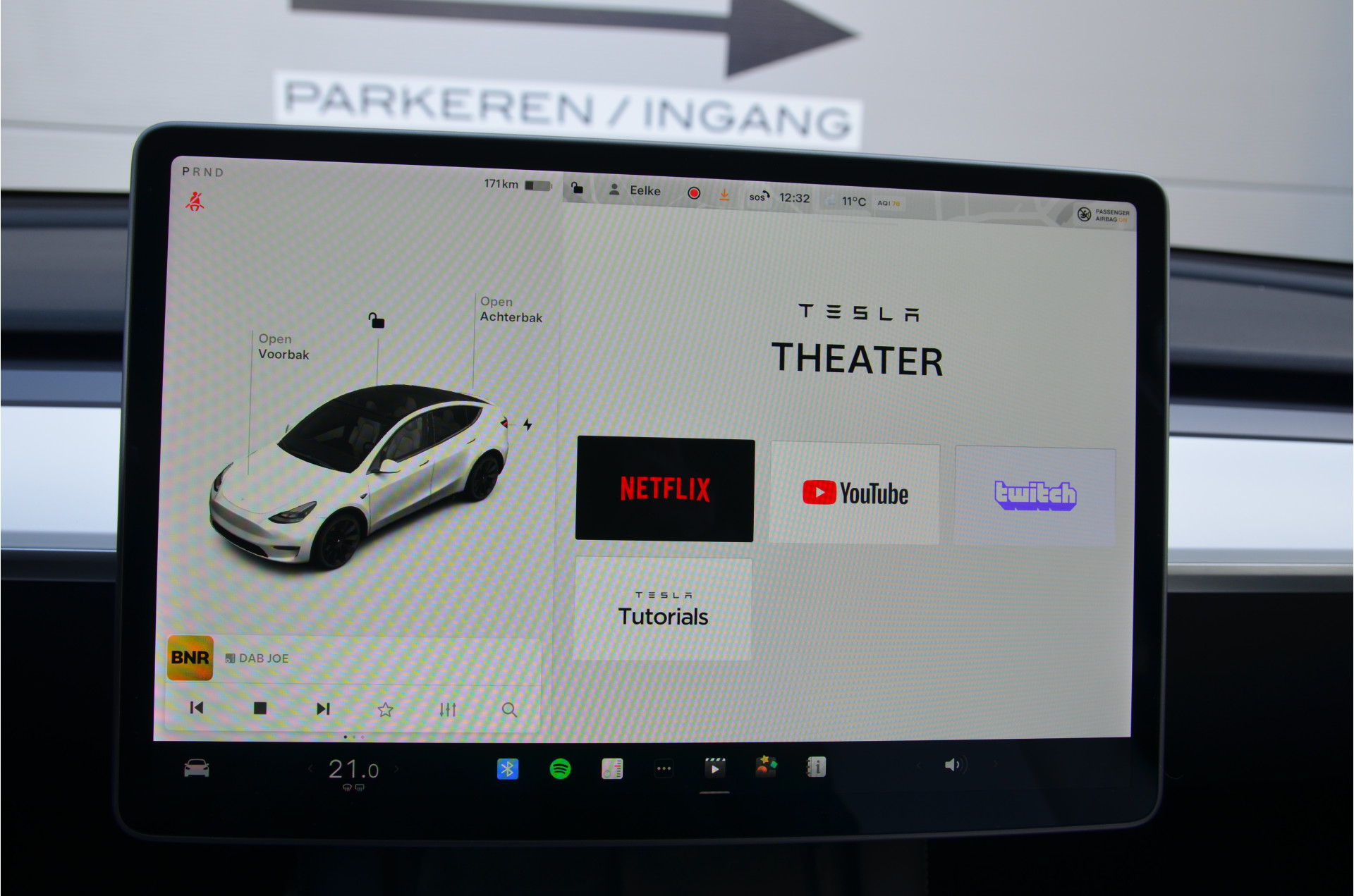 Foto van Tesla Model Y