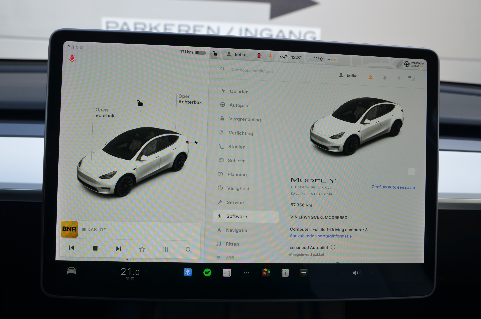 Foto van Tesla Model Y