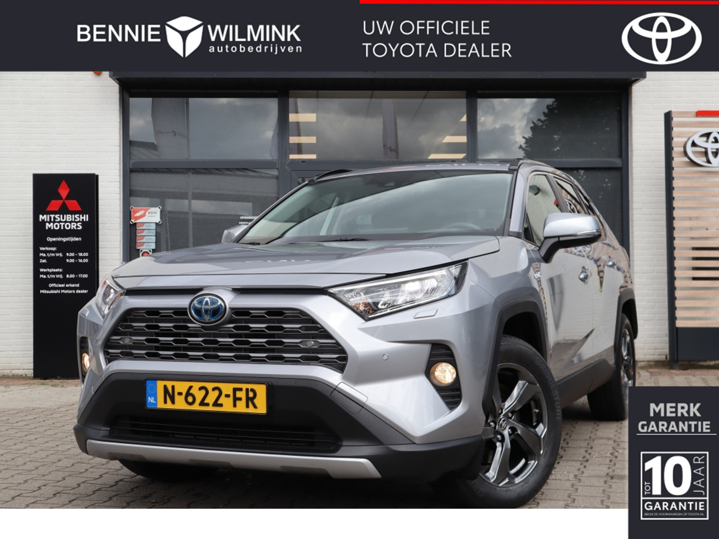 Toyota Toyota Rav4 2.5 Hybrid AWD Style | Trekhaak | PDC v/a | Stuur/stoel verwarm. 2021 - voorkant