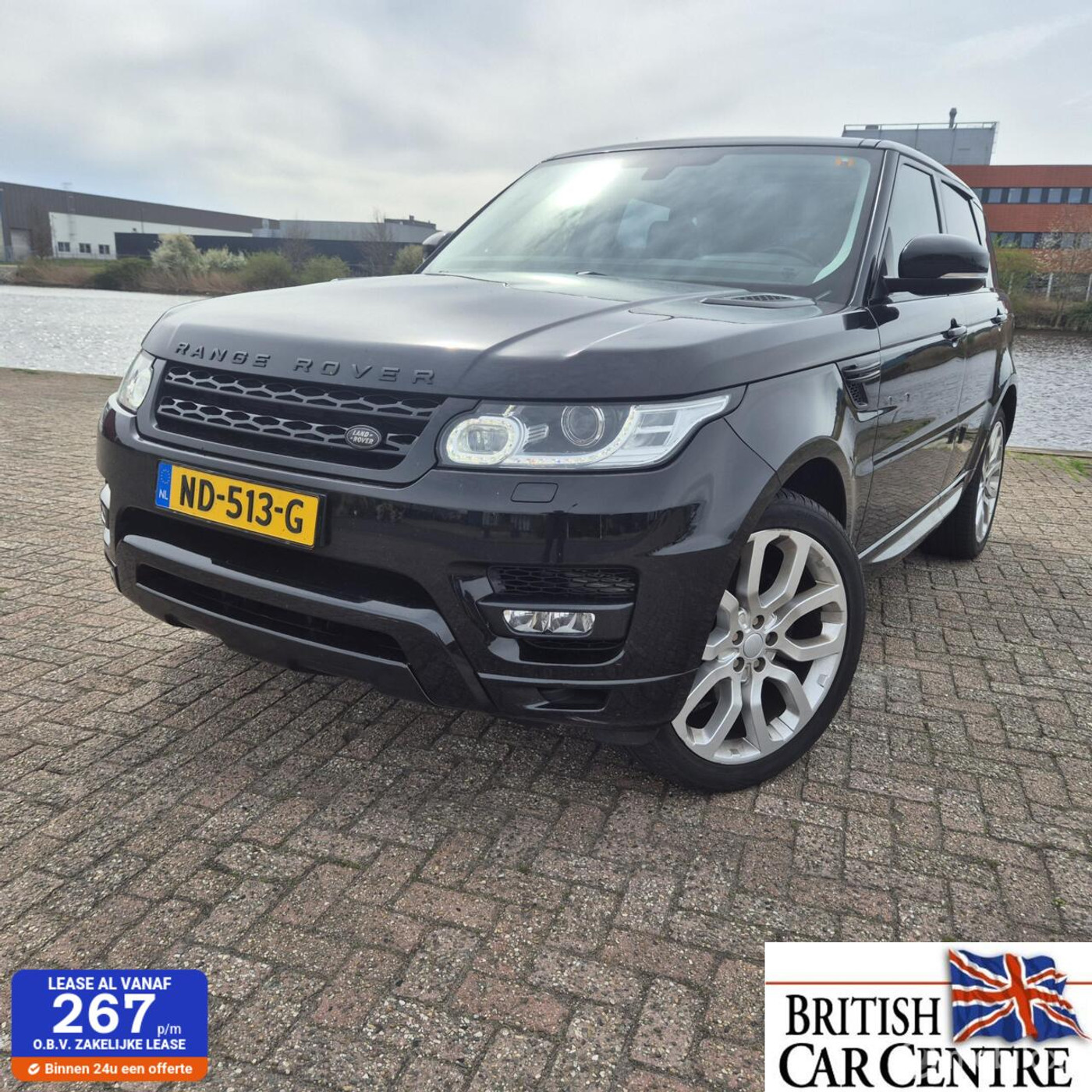 Land Rover Range Rover Sport 3.0 TDV6 SE Pano/Trekhaak/PDC 2017 - voorkant