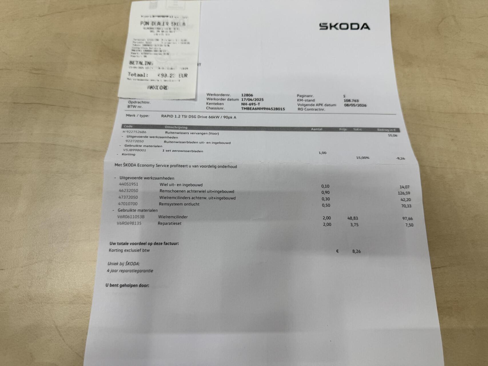 Foto van Skoda Rapid
