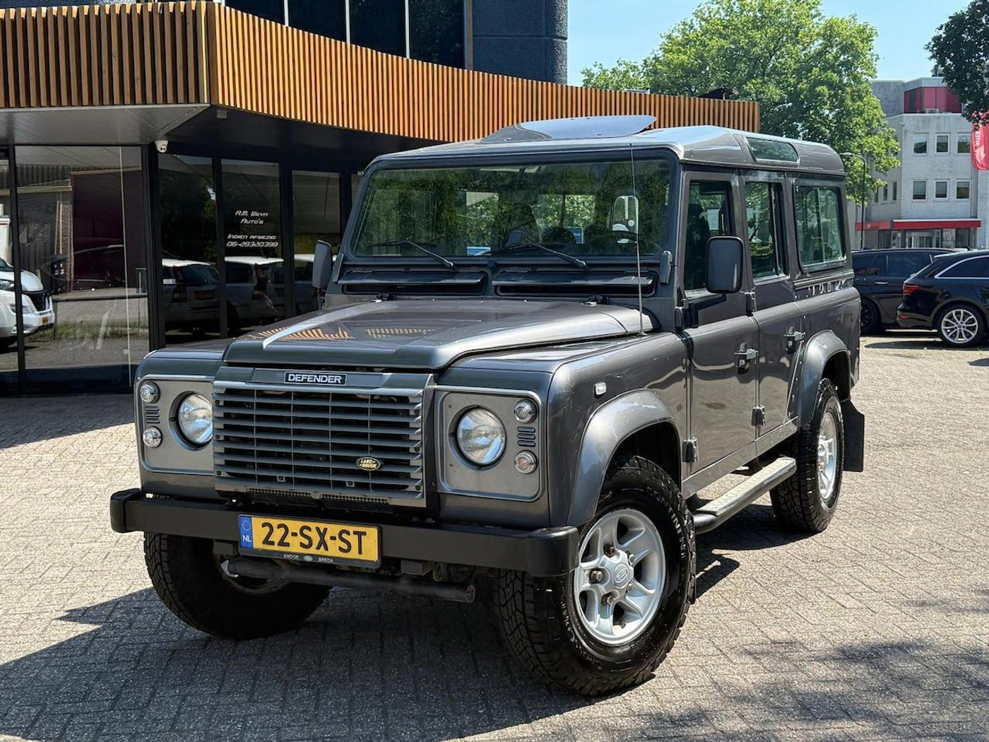Land Rover Defender 2.5 TD5 SW XTech|Rijklaar|9-Zits|Schuifdak|Trekhaak|Stoelverwarming|Nieuwe APK+Beurt|2e Ei 2006 - voorkant