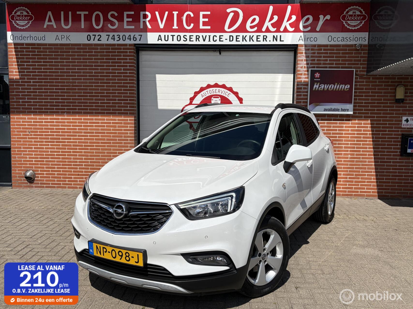 Opel Mokka X 1.4 Turbo Online Edition 2017 - voorkant