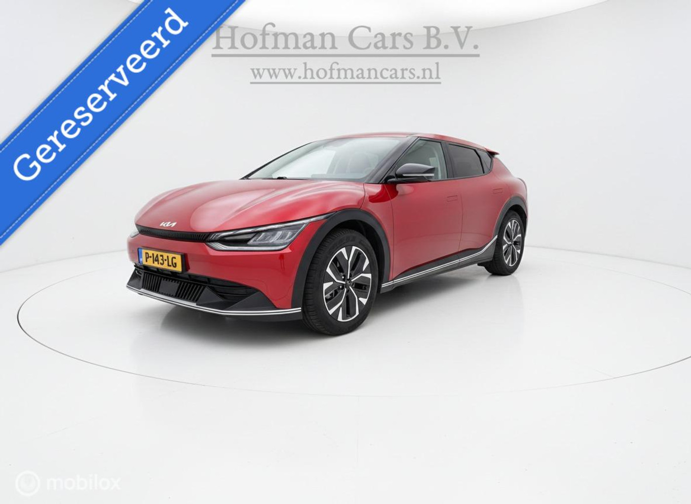 Kia Ev6 58 kWh | SOH 98% | MOBA Rapport | Afneembare Trekhaak | Rode Lak | 118.000 km | 04/2022 2022 - voorkant