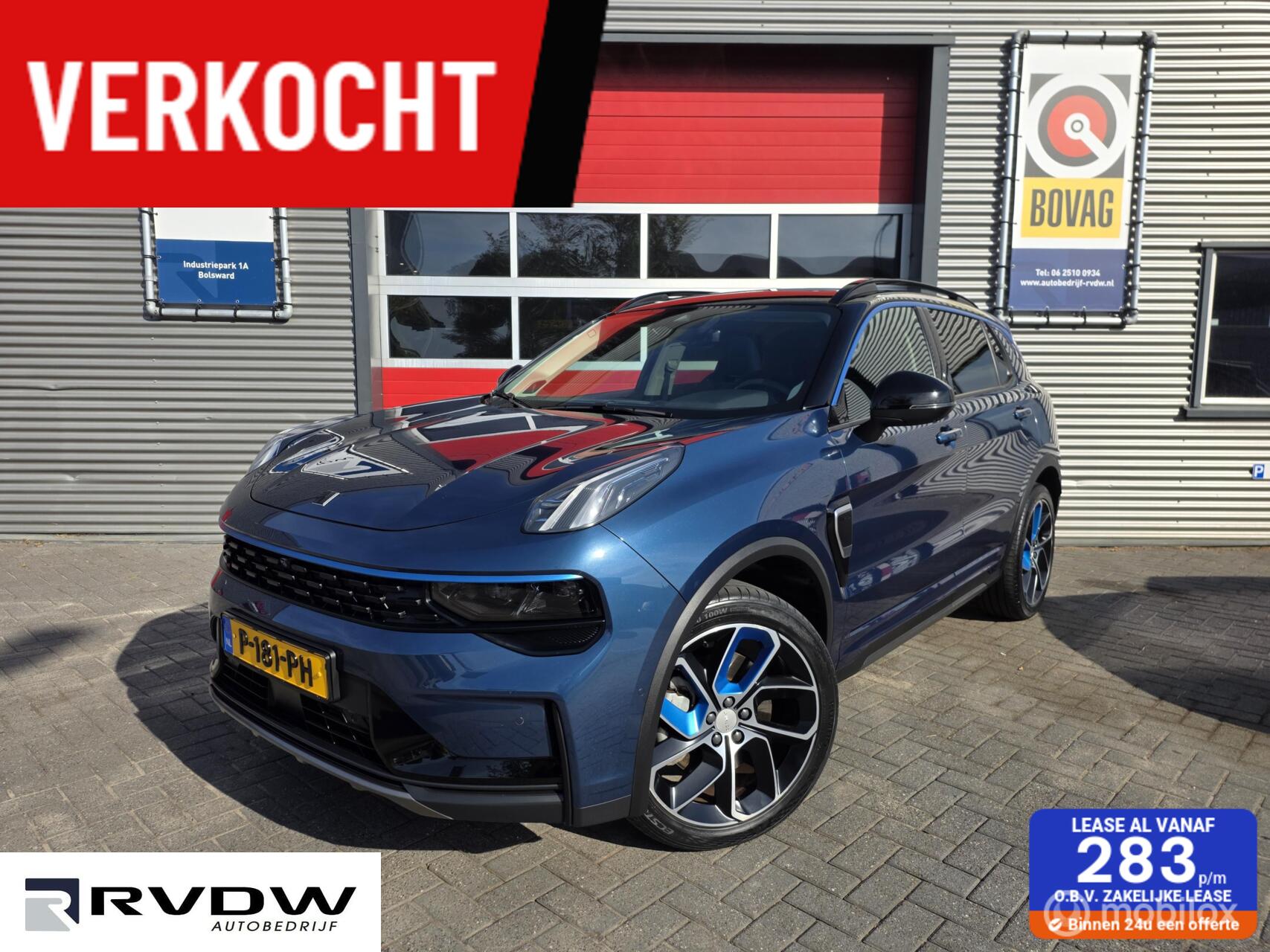 Lynk&co LYNK & Co 01 - 1.5 261PK Plug-in Hybrid, Pano, 360 Camera , Apple Carplay✅NL AUTO 2022 - voorkant