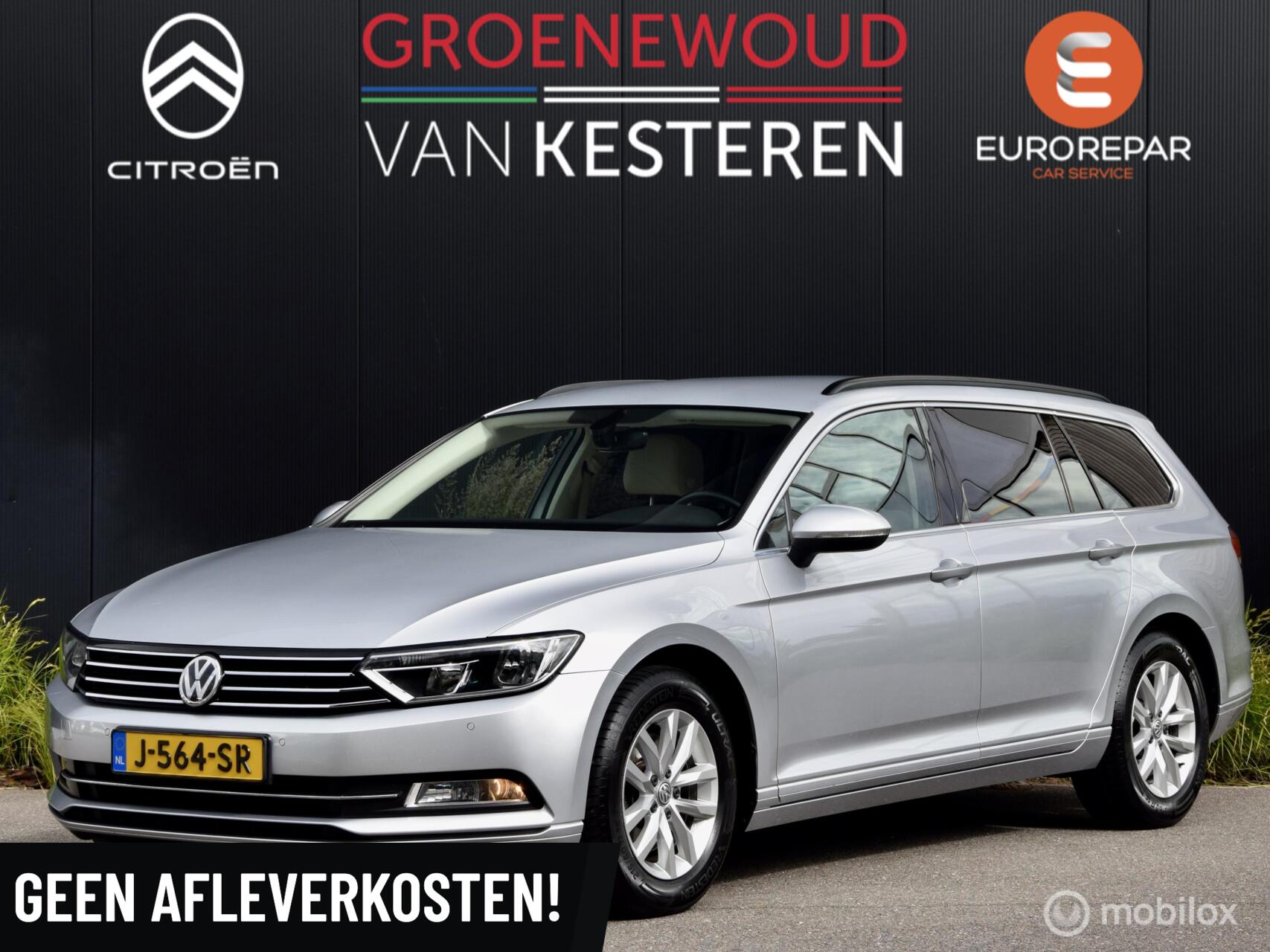 Volkswagen Passat 150pk Tsi Highline Automaat 2018 - voorkant
