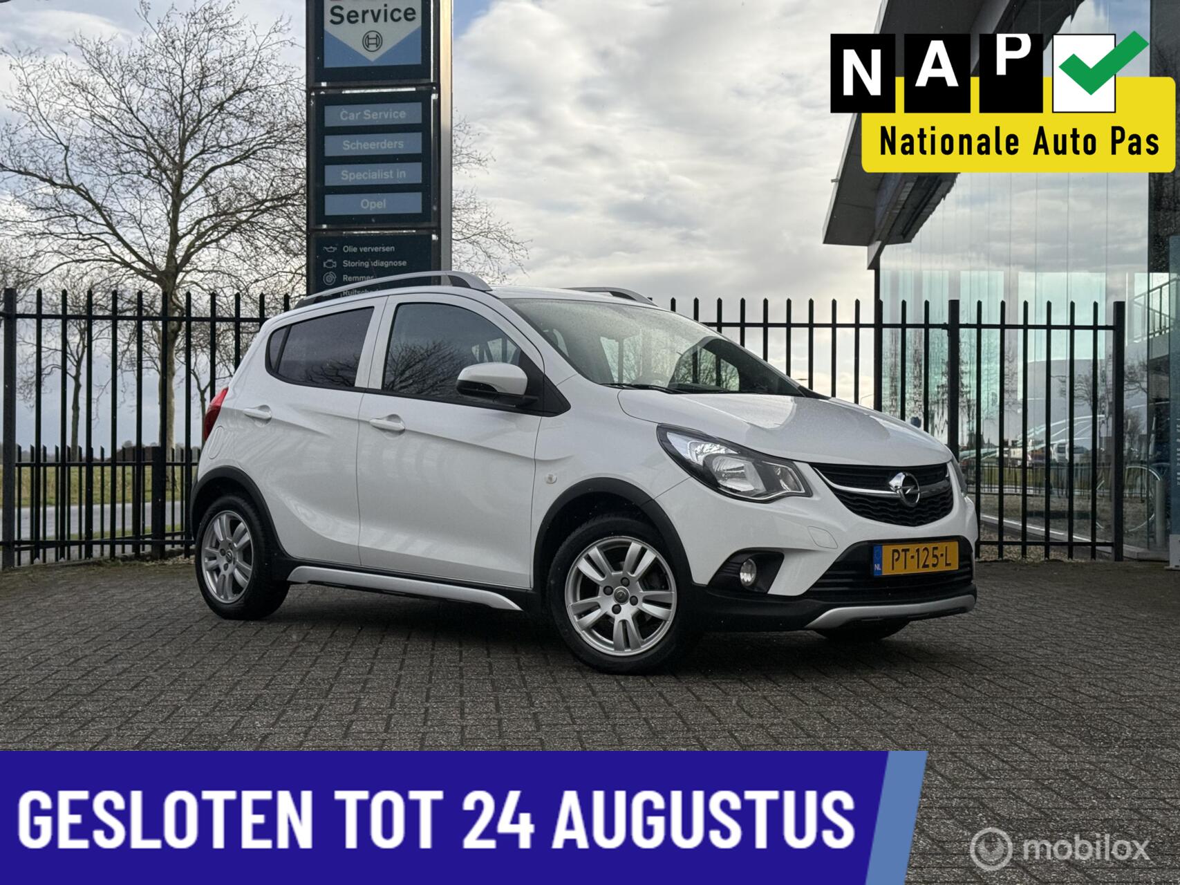 Opel Karl Rocks / Viva Rocks 1.0 Rocks | Parkeersensoren | Carplay | LED|Cruise 2017 - voorkant