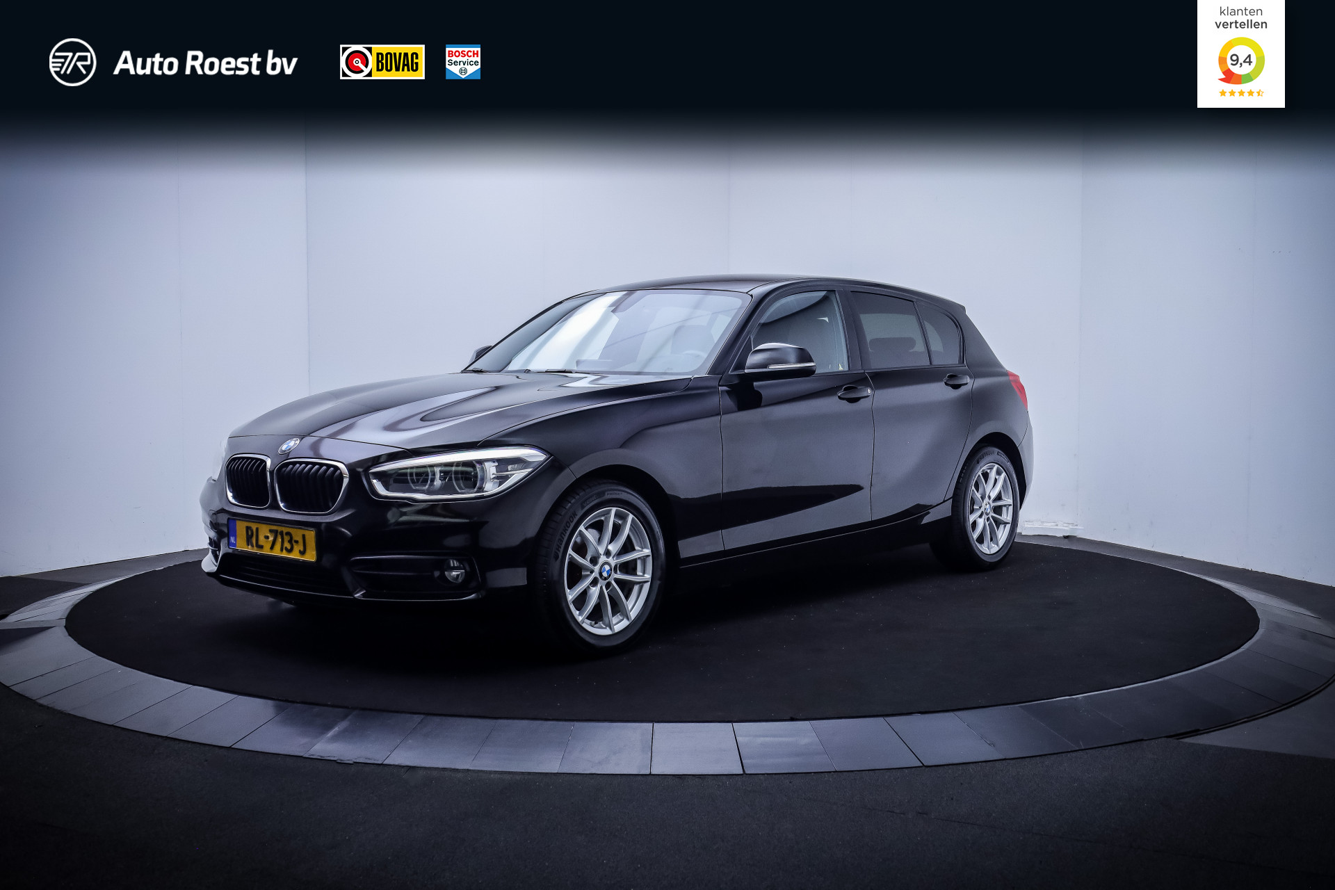 BMW 118i 118iA High Executive 2018 - voorkant