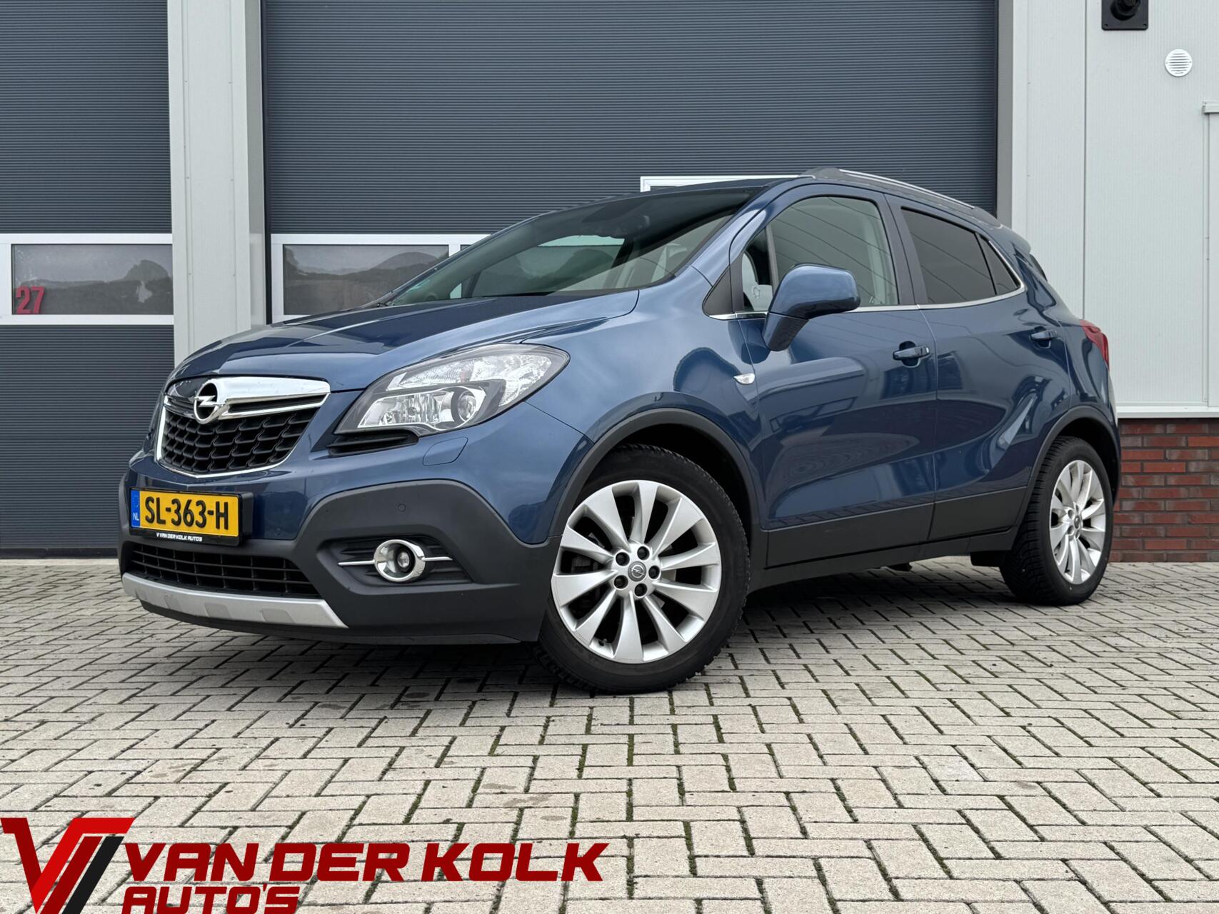 Opel Mokka 1.4 T Cosmo | Xenon | Half Leder | Stuur/Stoelverwarming | Climate | Cruise | 2015 - voorkant