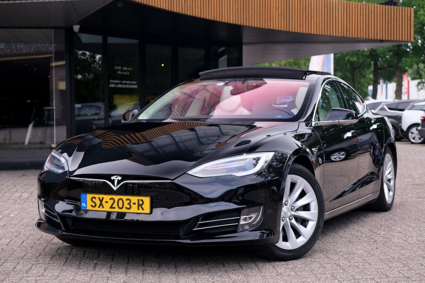 Tesla Model S 75D Base|Rijklaar|SoH91%|FSD3|Luchtvering|Pano|333PK|AWD|Camera 2018 - voorkant
