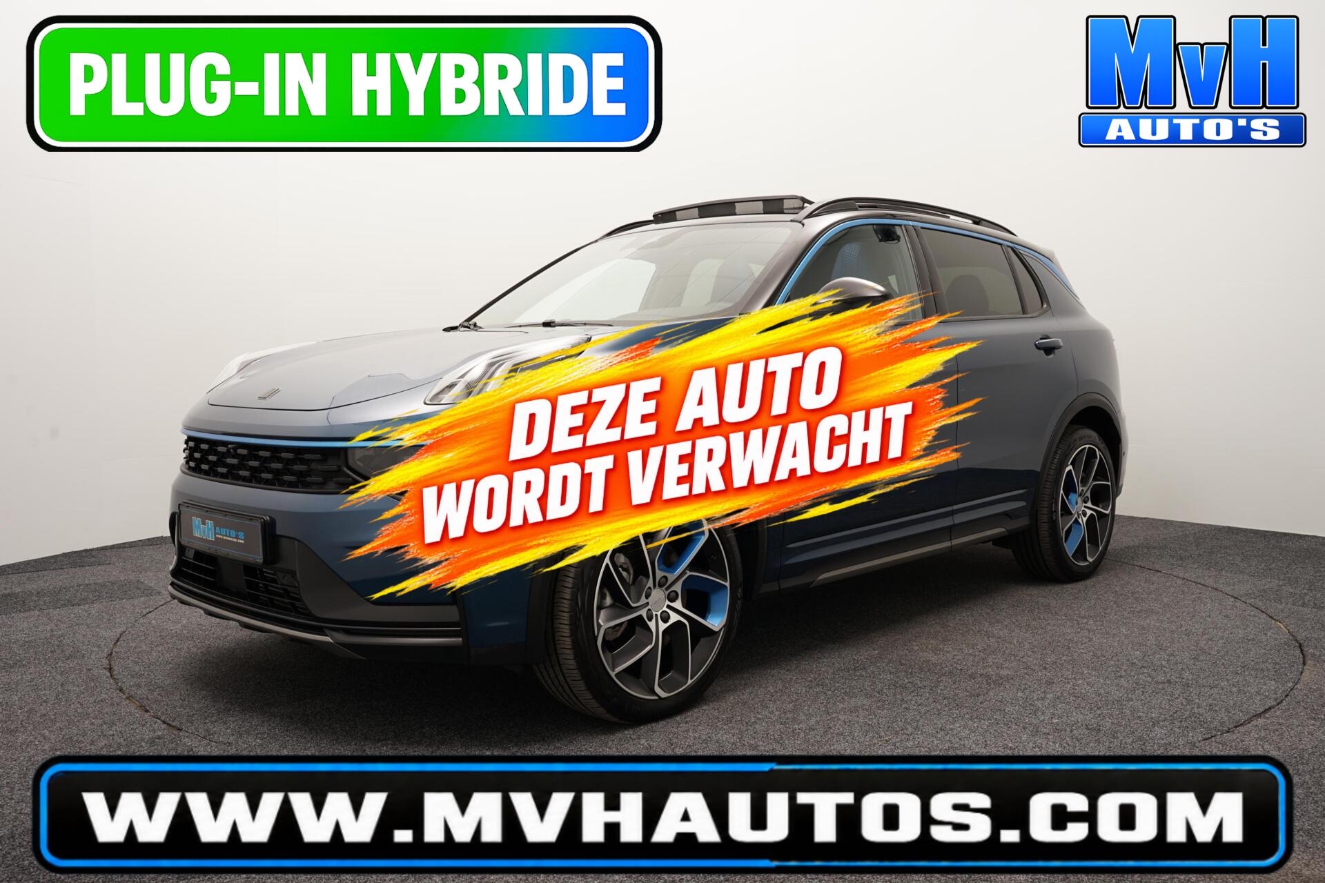 LYNK & Co 01 1.5 Plug-in Hybride|ZWARTE.HEMEL|TREKHAAK|NAP 2023 - voorkant