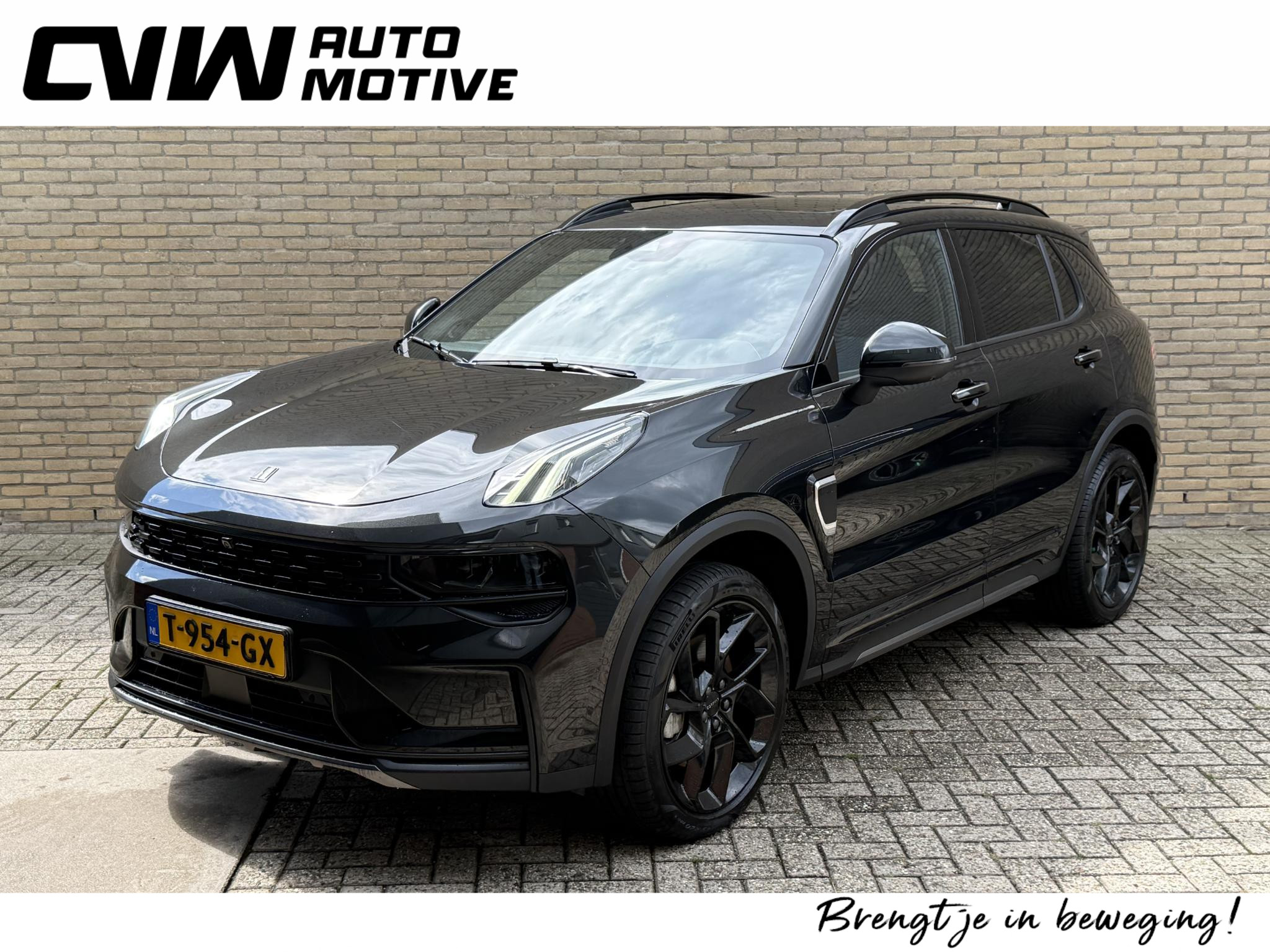 Lynk&co LYNK & Co 01 1.5 PHEV 261pk | Blackline | Zwarte hemel | 2023 - voorkant