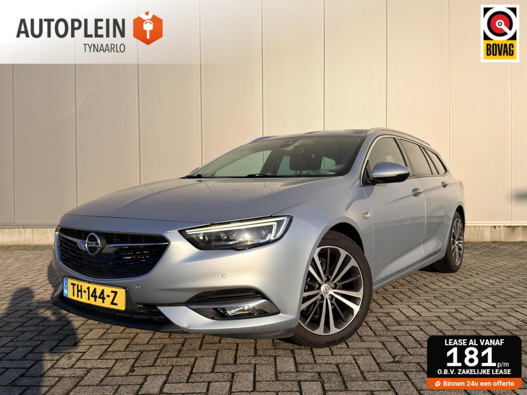 Opel Insignia Sports Tourer 1.5 Turbo Exclusive Automaat HUD|*Climate*|Trekhaak|Navi|LED|Cruise 2017 - voorkant