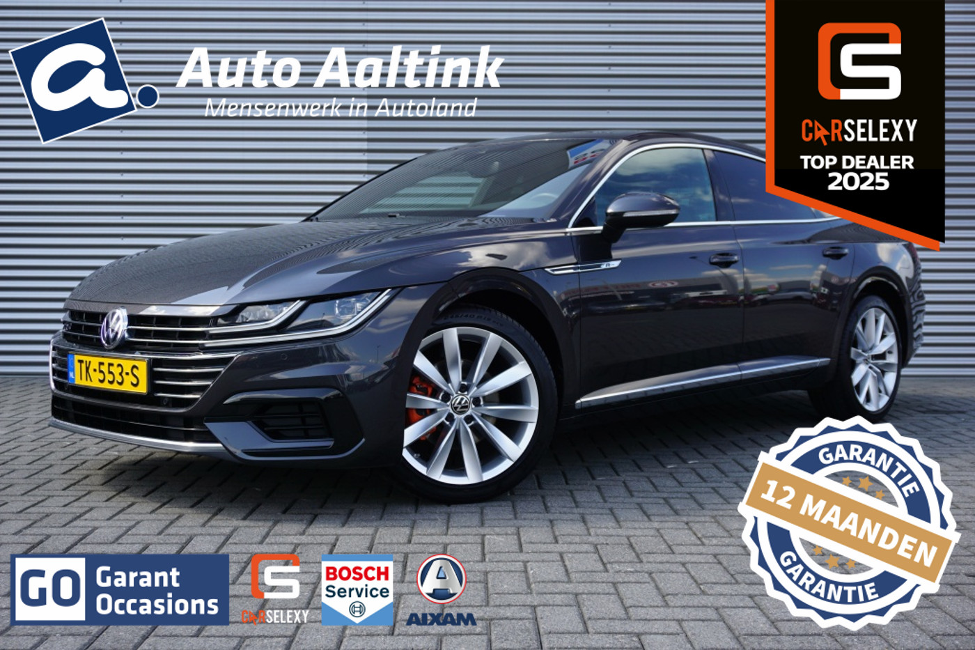 Volkswagen Arteon 150PK Business R AUTOM. | SUPER SPORTIEF | BOMVOL | PANO 2018 - voorkant