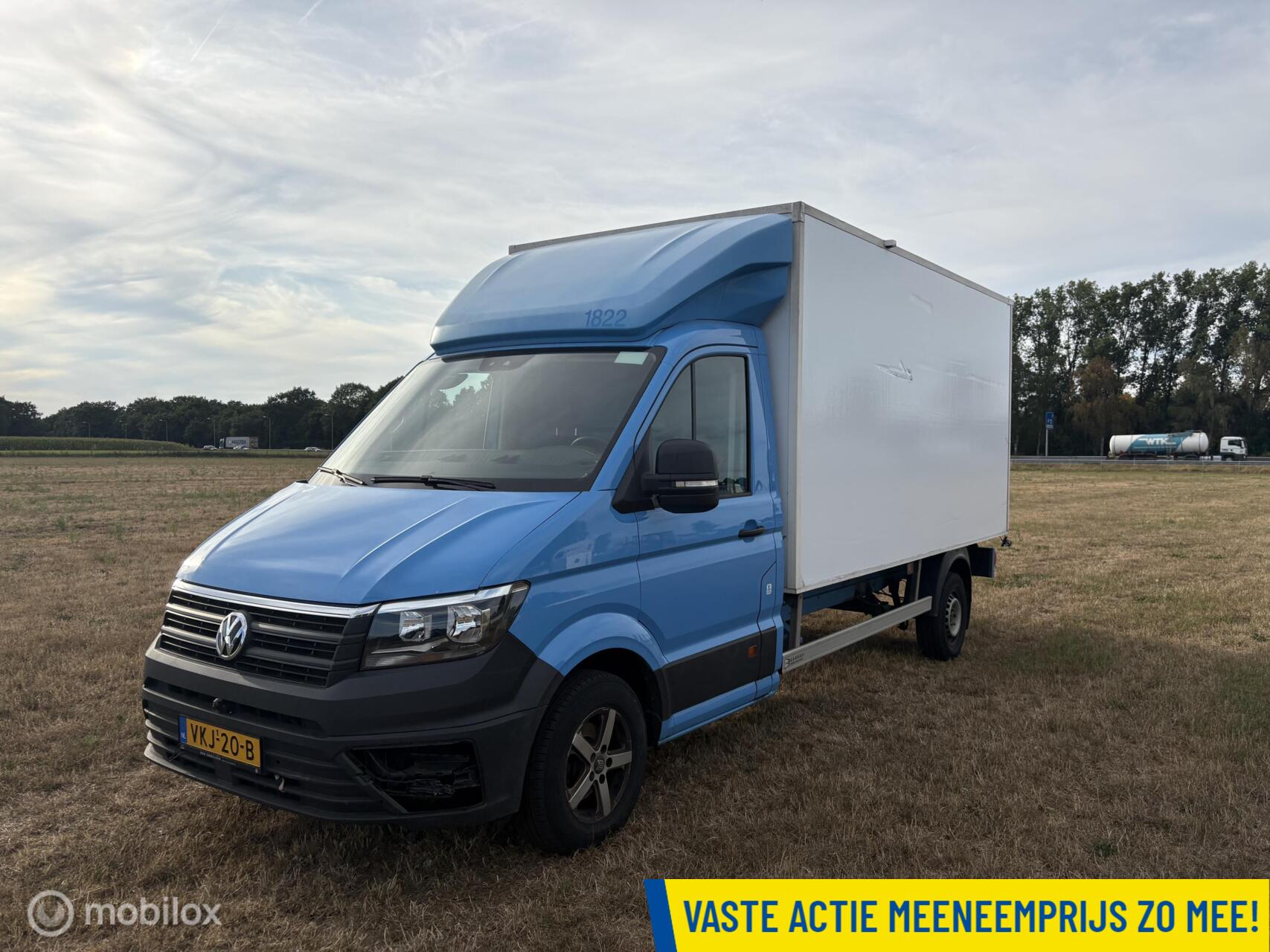 Volkswagen Crafter 35 2.0 TDI L4 bakwagen met achterdeuren MOTORSCHADE ! 2021 - voorkant