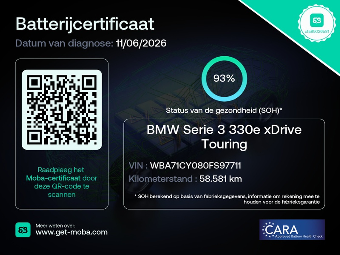 Foto van BMW 330e xDrive