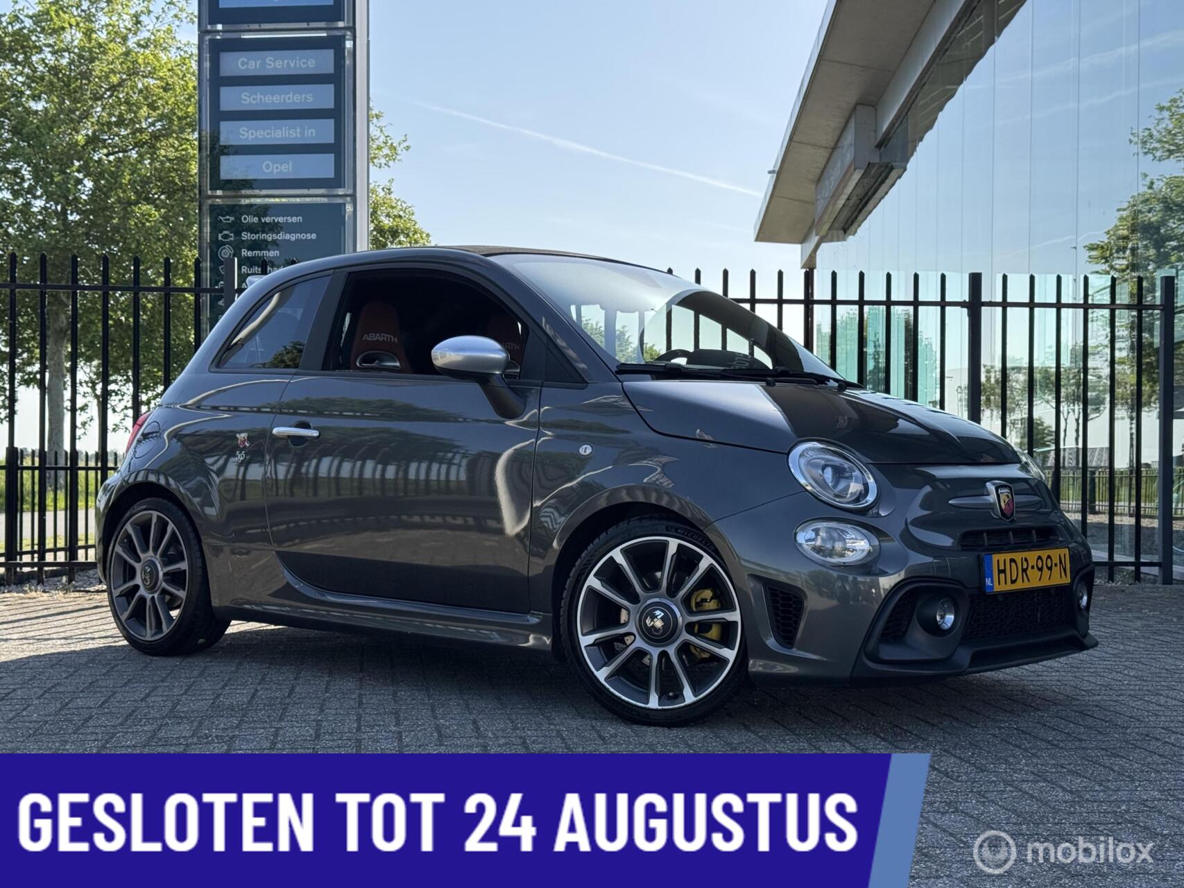 Fiat Abarth 500 1.4 T-Jet Abarth Turismo | Automaat | Cabrio | Leer 2017 - voorkant