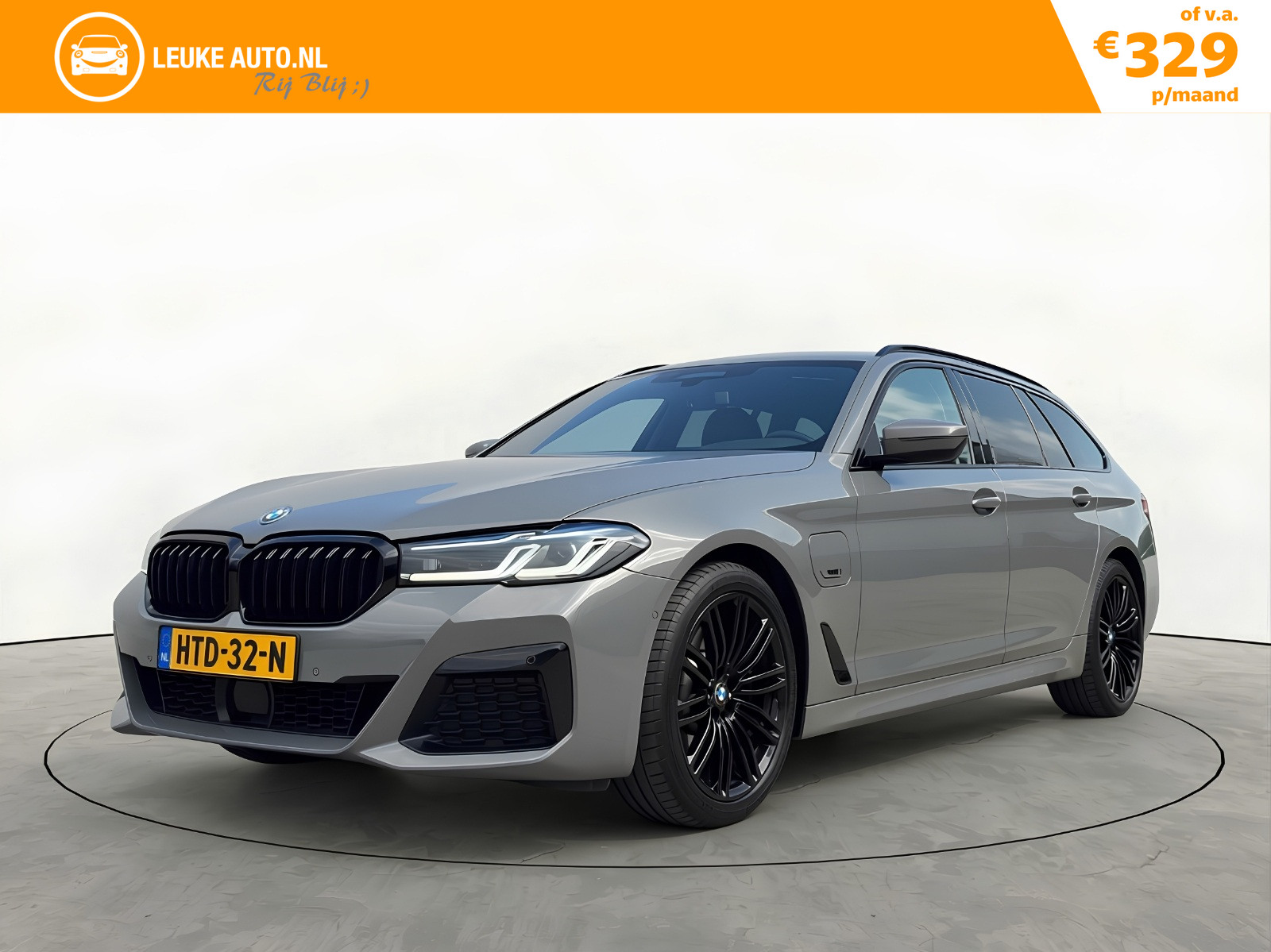 BMW 530e 530e 292PK M-Sport Shadow 2022 - voorkant