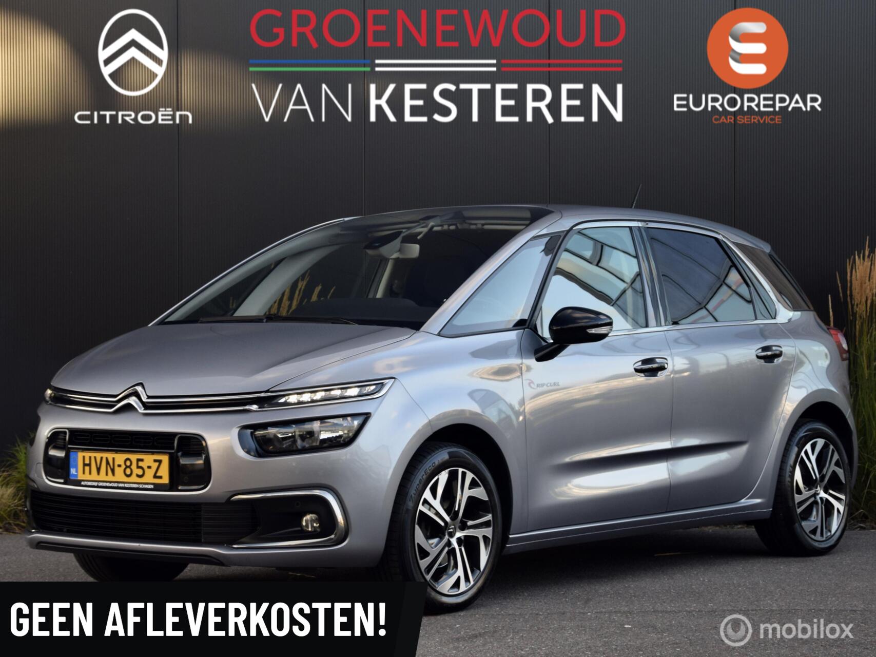 Citroen C4 Spacetourer 130pk RipCurl I Automaat I Navi I 2018 - voorkant