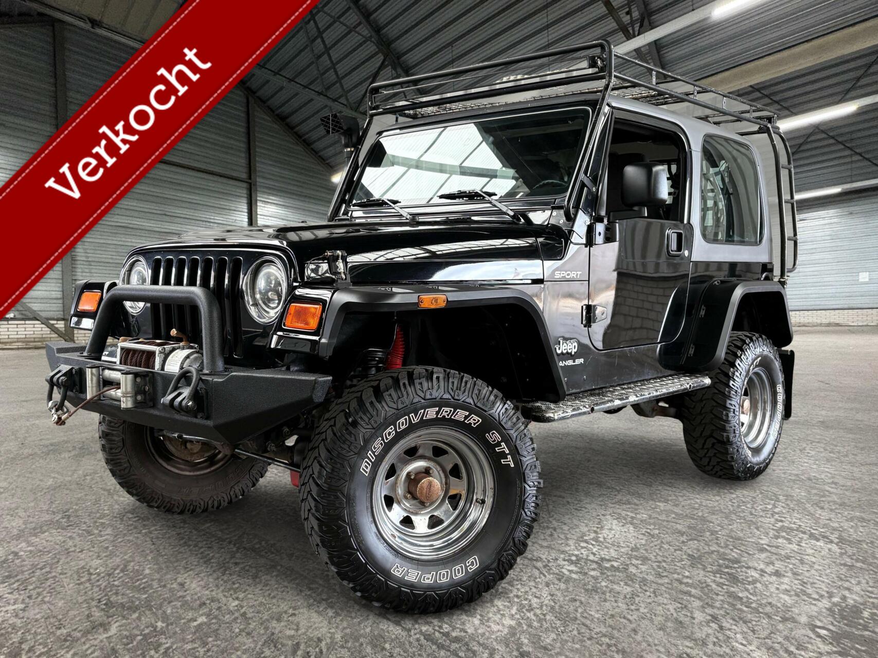 Jeep Wrangler 2.4 Sport | Offroad | 4x4 | Hardtop | LED | Lier 2005 - voorkant