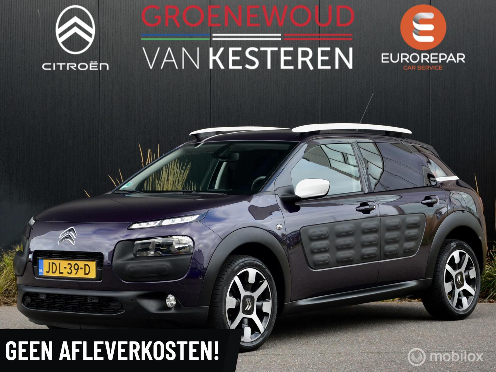 Citroen C4 Cactus 110pk Shine I Panodak I Navi I 2015 - voorkant