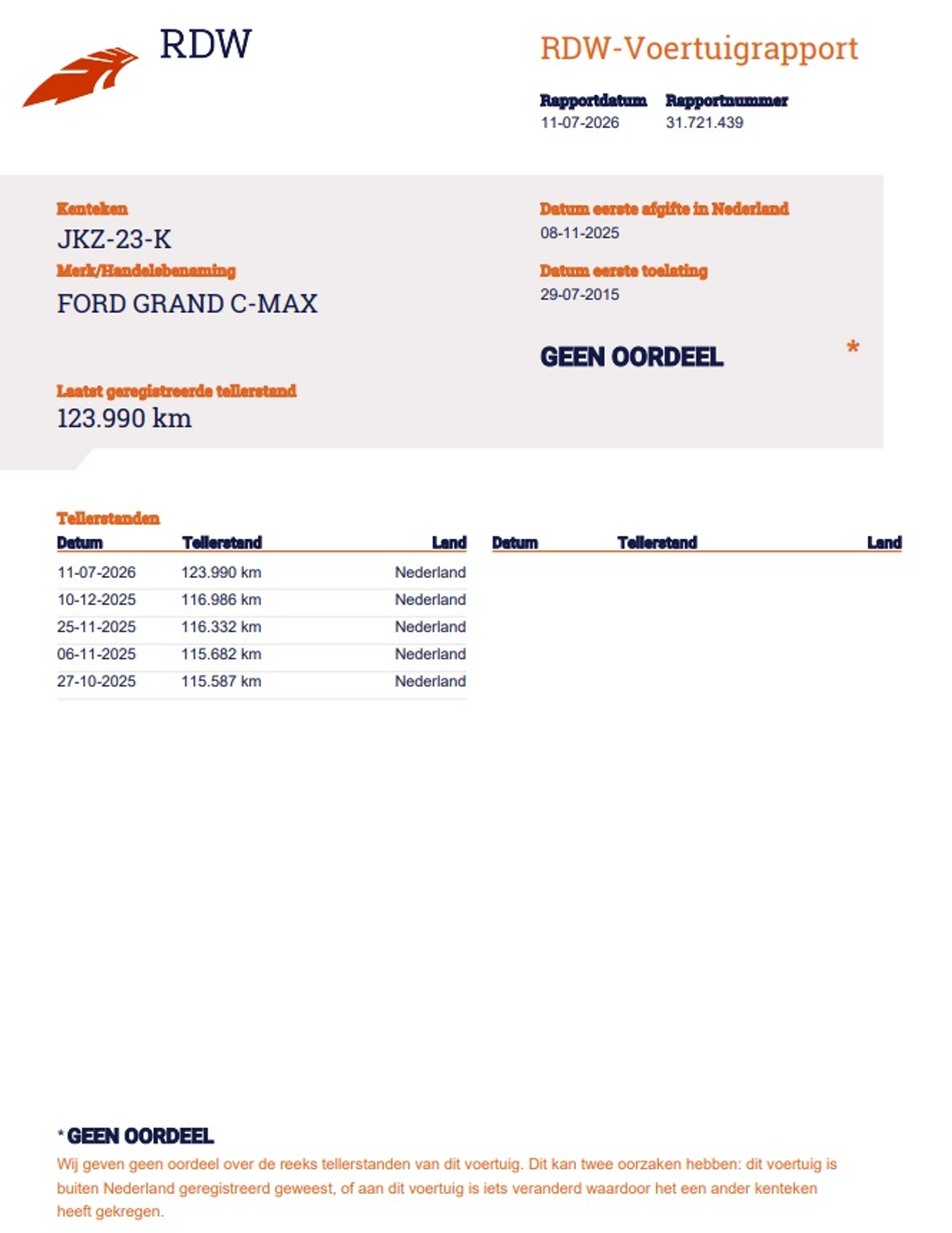 Foto van Ford Grand C-max