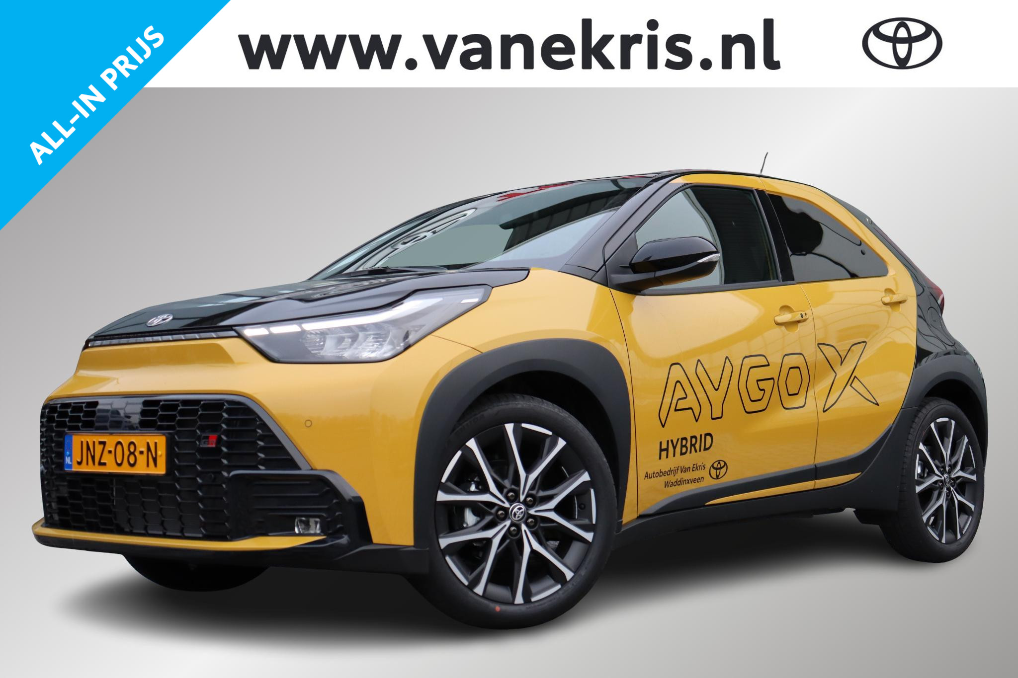 Toyota Toyota Aygo X Hybrid 115 GR Sport, JBL Audio, Apple Carplay / 2025 - voorkant