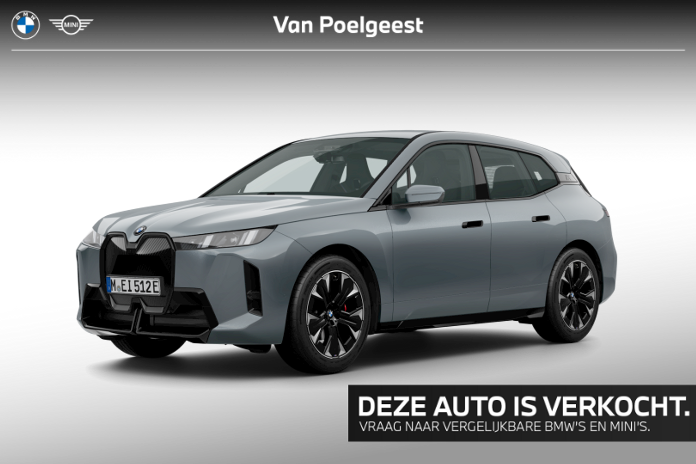 BMW Ix Xdrive60 xDrive60 112 kWh 2025 - voorkant