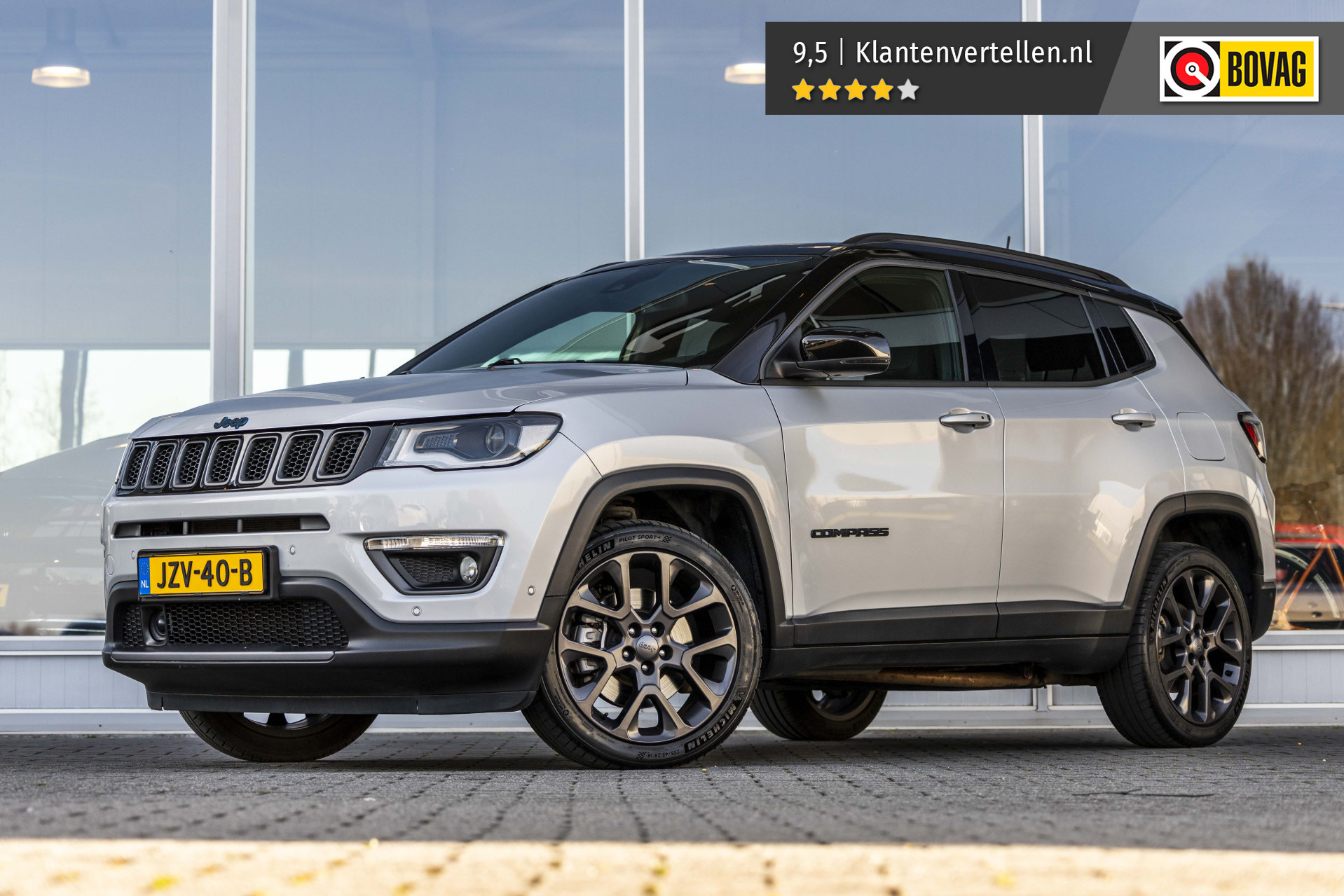 Jeep Compass 4xe 240 Plug-in Hybrid Electric S 2021 - voorkant