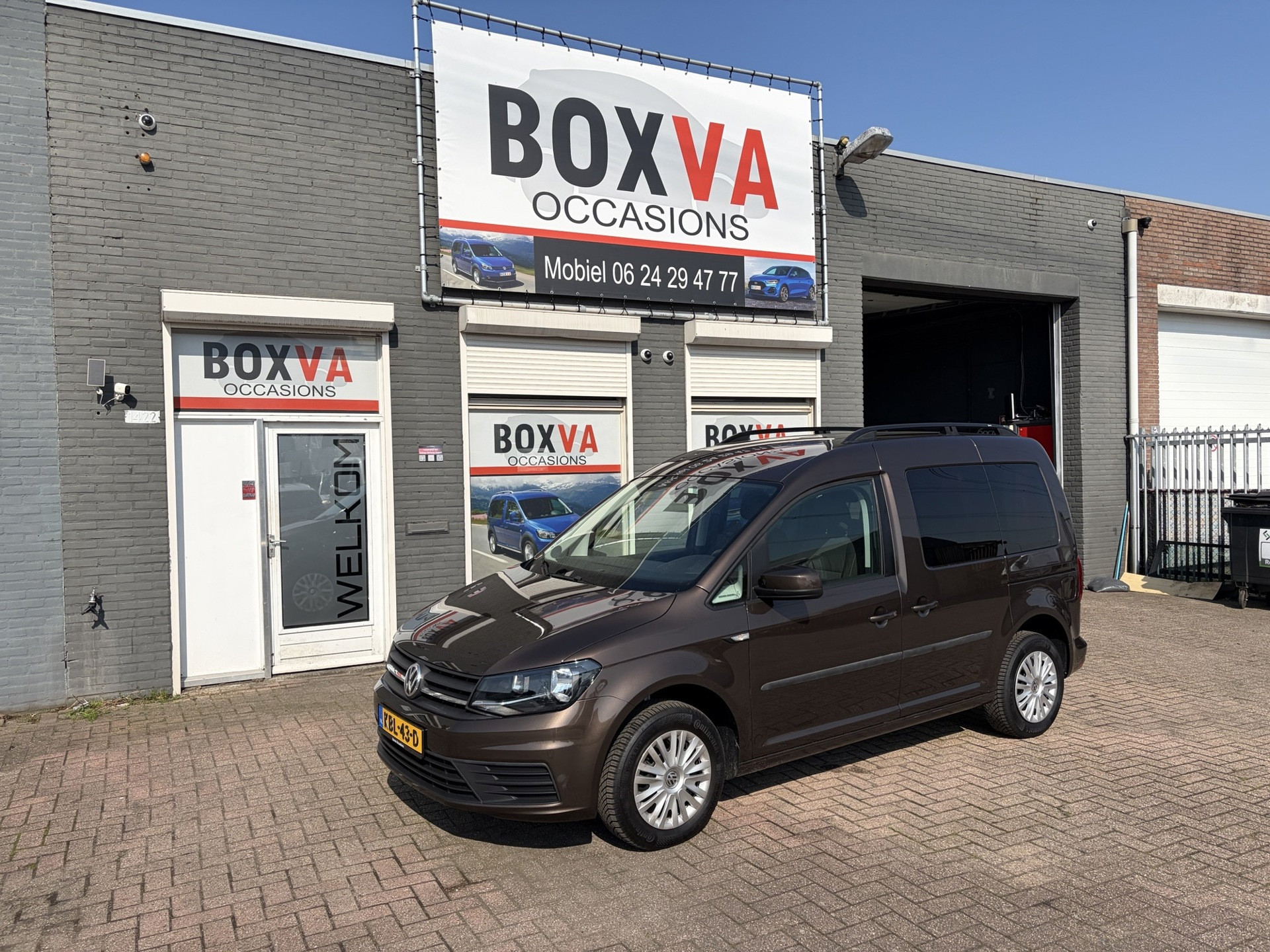 Volkswagen Caddy 1.2 TSI Trendline 2017 - voorkant