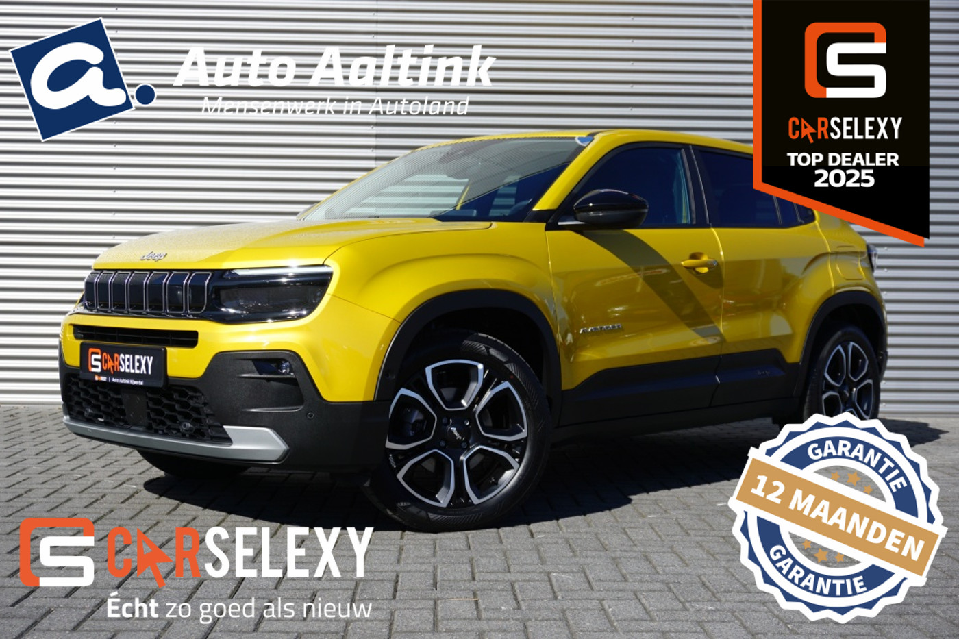Jeep Avenger e-Hybrid Summit AUT. | MEEST LUXE | PREMIUM AUDIO 2025 - voorkant