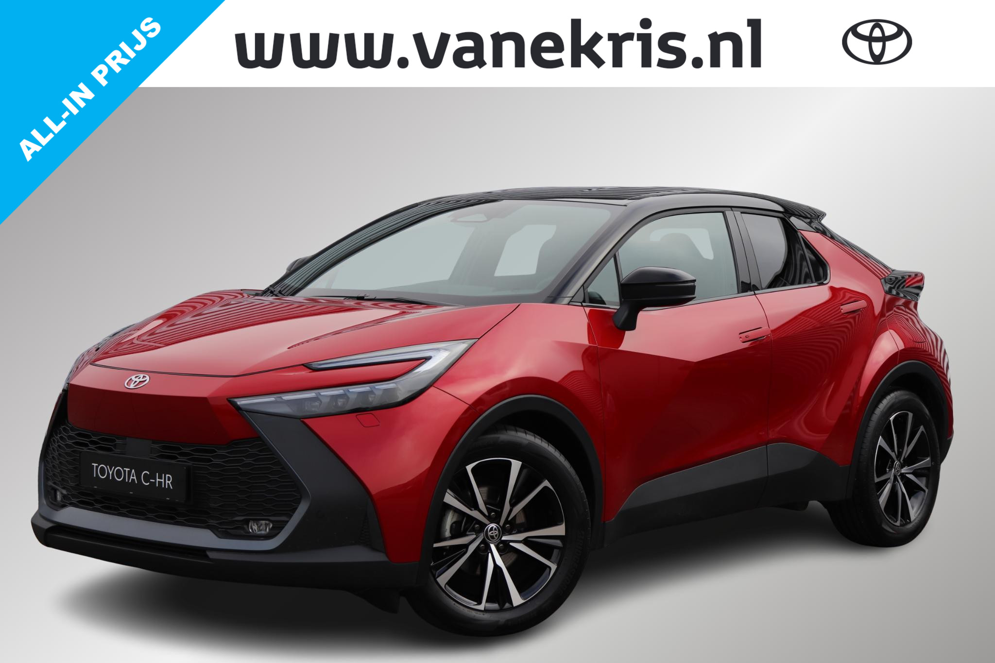 Toyota Toyota C-hr 1.8 Hybrid 140 First Edition, Limited Bi-Tone 2025 - voorkant