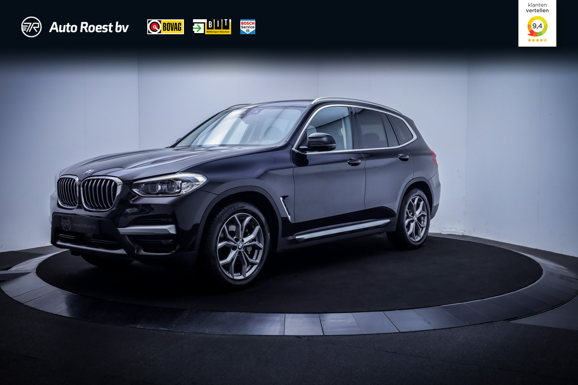 BMW X3 30iA 252Pk Xdr. X-LINE 2021 - voorkant