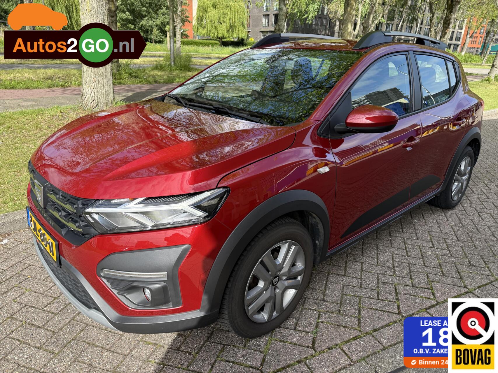 Dacia Sandero Stepway 1.0 TCe 100 Bi-Fuel Essential 2021 - voorkant