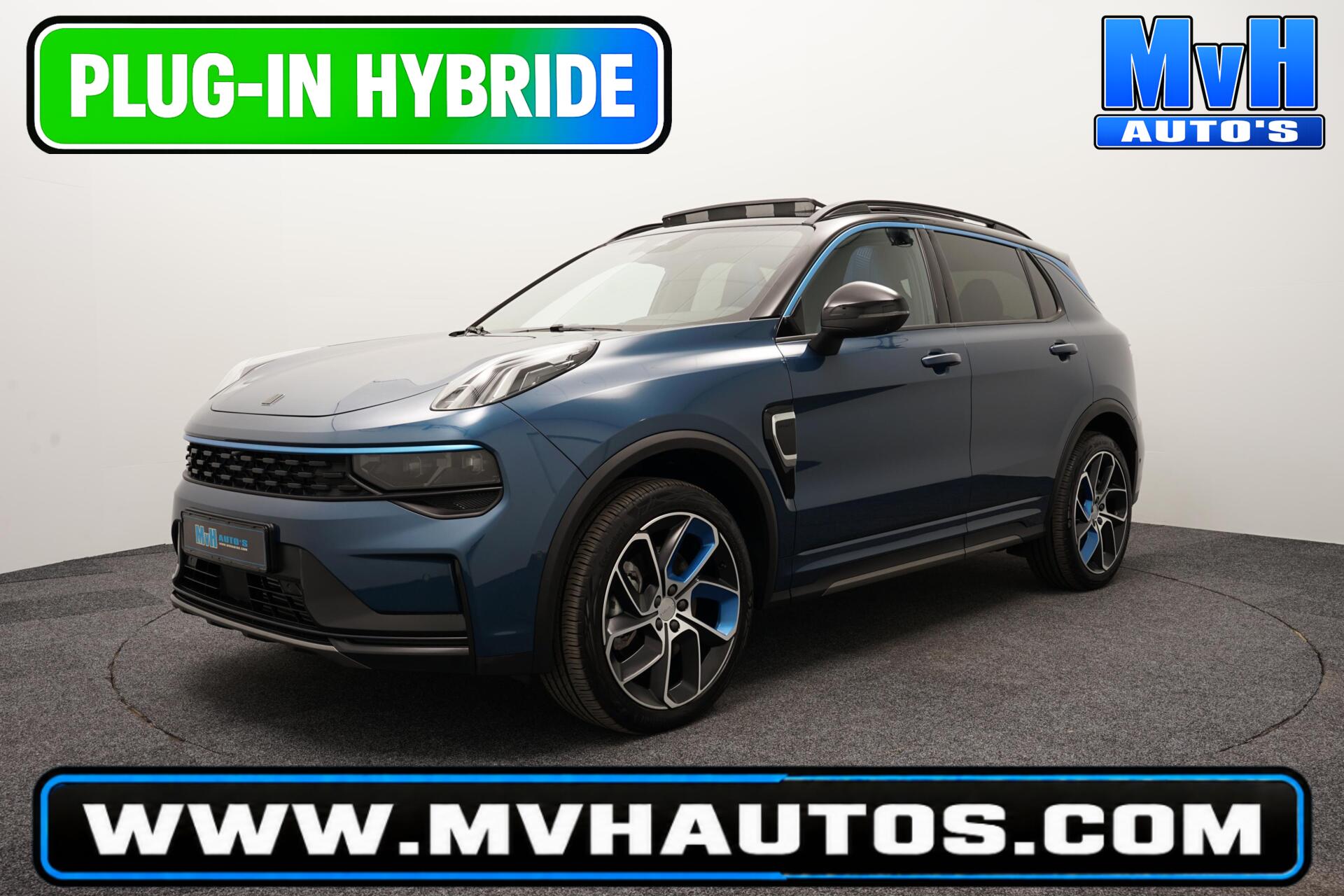 LYNK & Co 01 1.5 Plug-in Hybride|ZWARTE.HEMEL|360ºCAM|PANO 2023 - voorkant