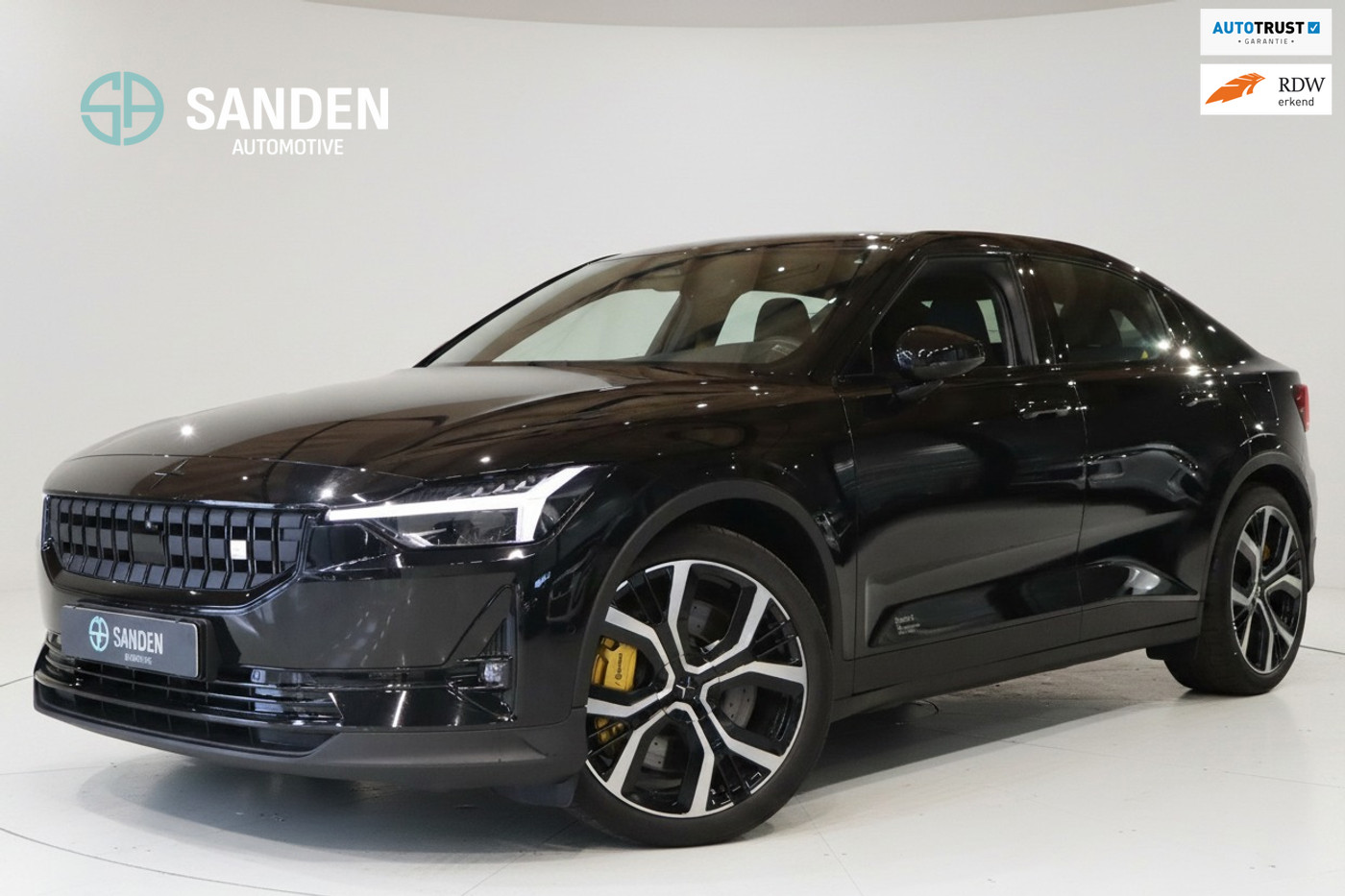 Polestar 2 Long Range Dual Motor Performance Plus|476 PK|Full options|Navi|LED|Pano dak|360 Camera|Harman Kardon|Electr. stoelen 2023 - voorkant