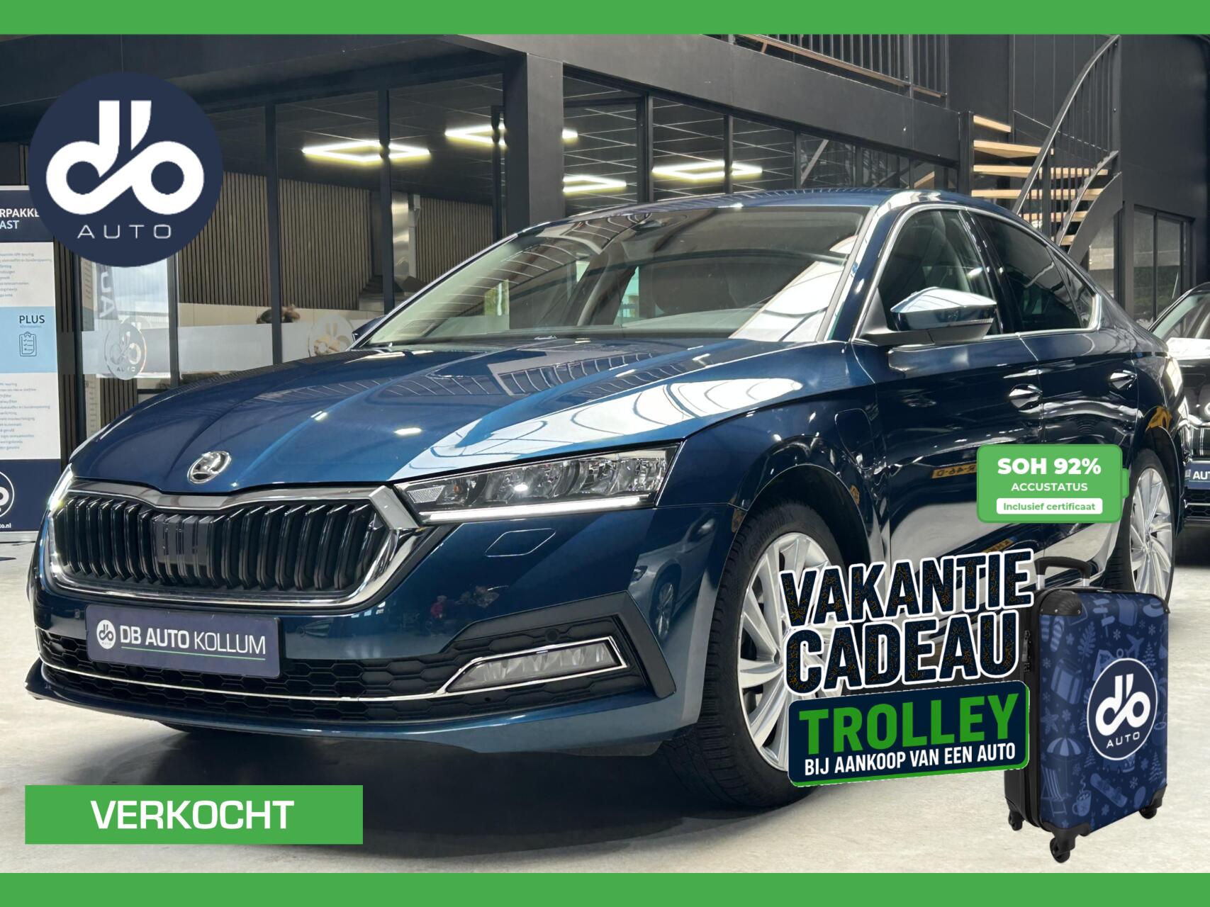 Skoda Octavia 1.4 TSI iV PHEV Ambition DIGI DISPLAY I PDC V+A + CAMERA I 18"LMV I STOEL VERWARMING | SOH 92% 2021 - voorkant