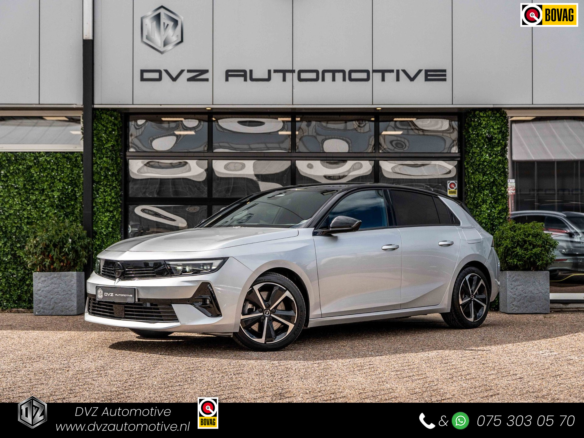 Opel Astra 1.6 Turbo Plug In Hybrid 180PK GS | Head-Up | 360 Camera | Techno Pack | BTW 2024 - voorkant